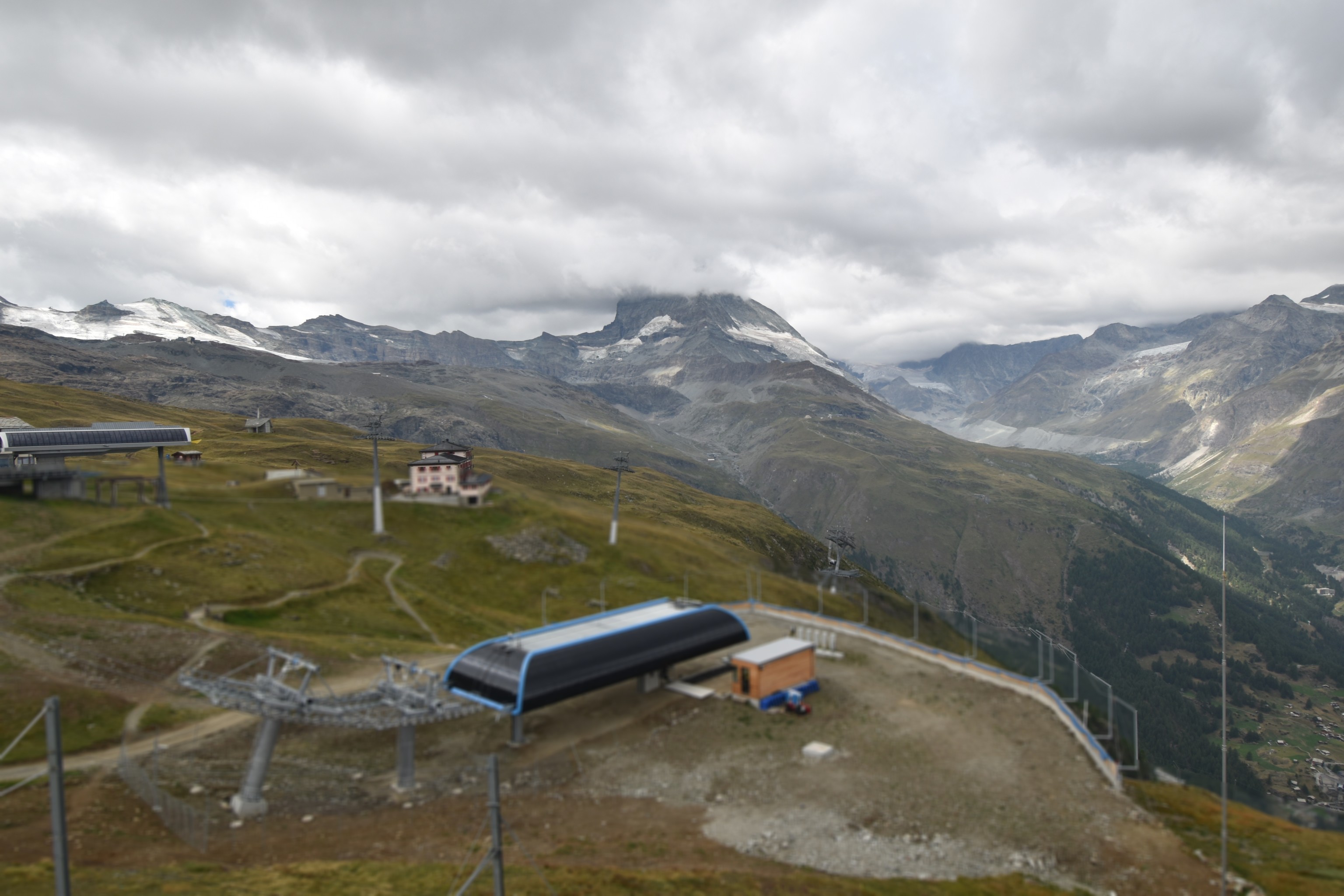 Archiv Foto Webcam Riffelberg Panorama Zermatt