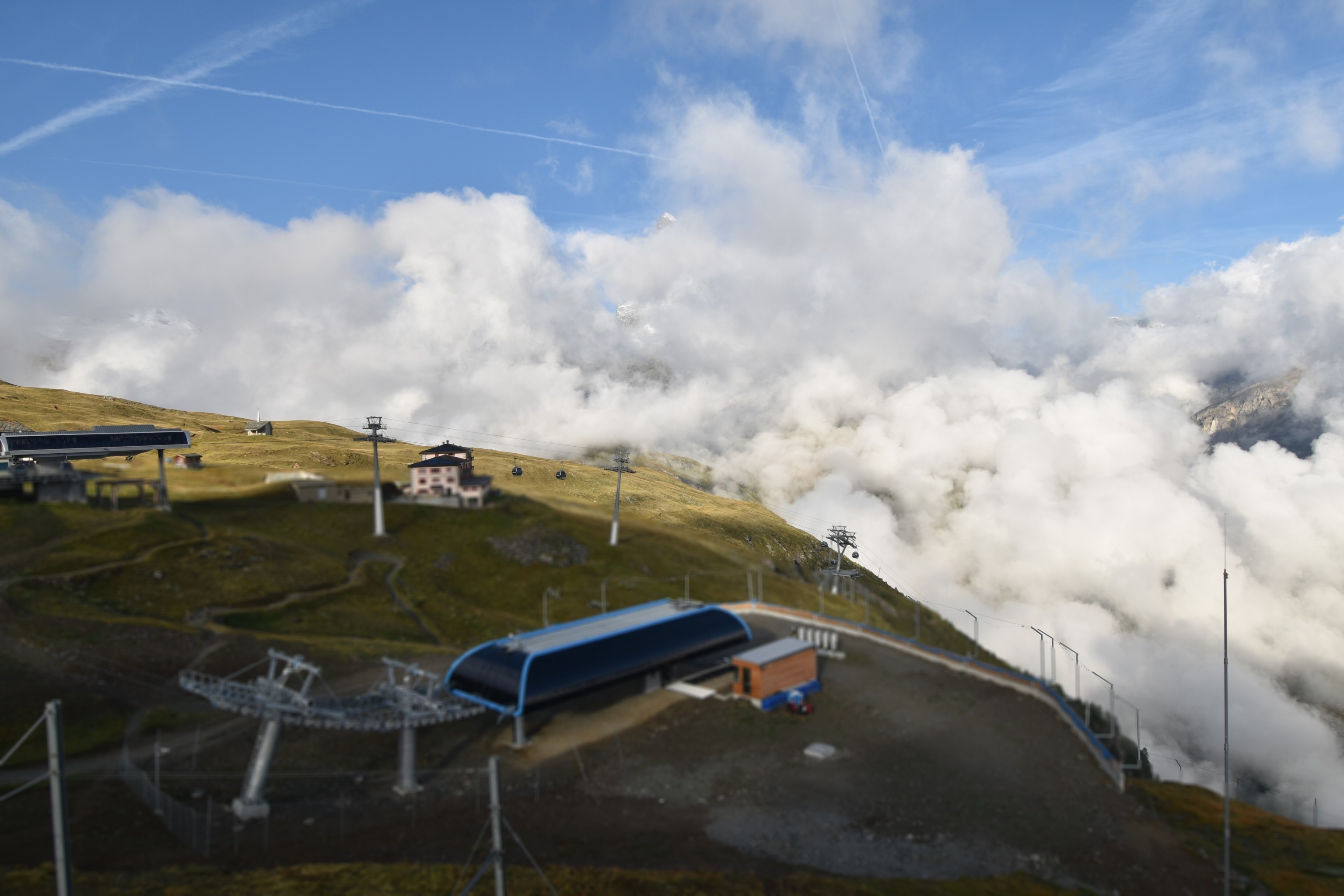 Archiv Foto Webcam Riffelberg Panorama Zermatt