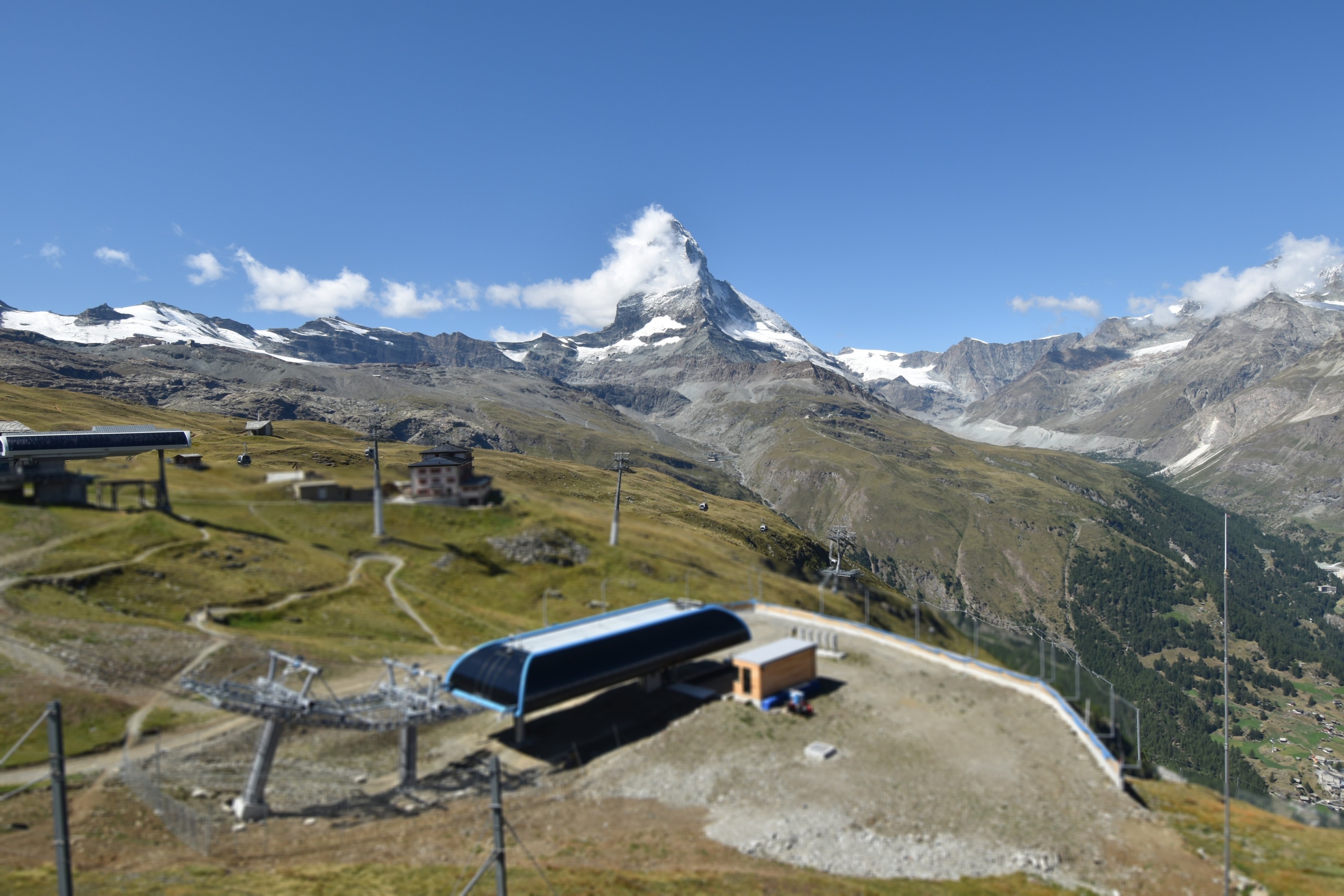 Archiv Foto Webcam Riffelberg Panorama Zermatt