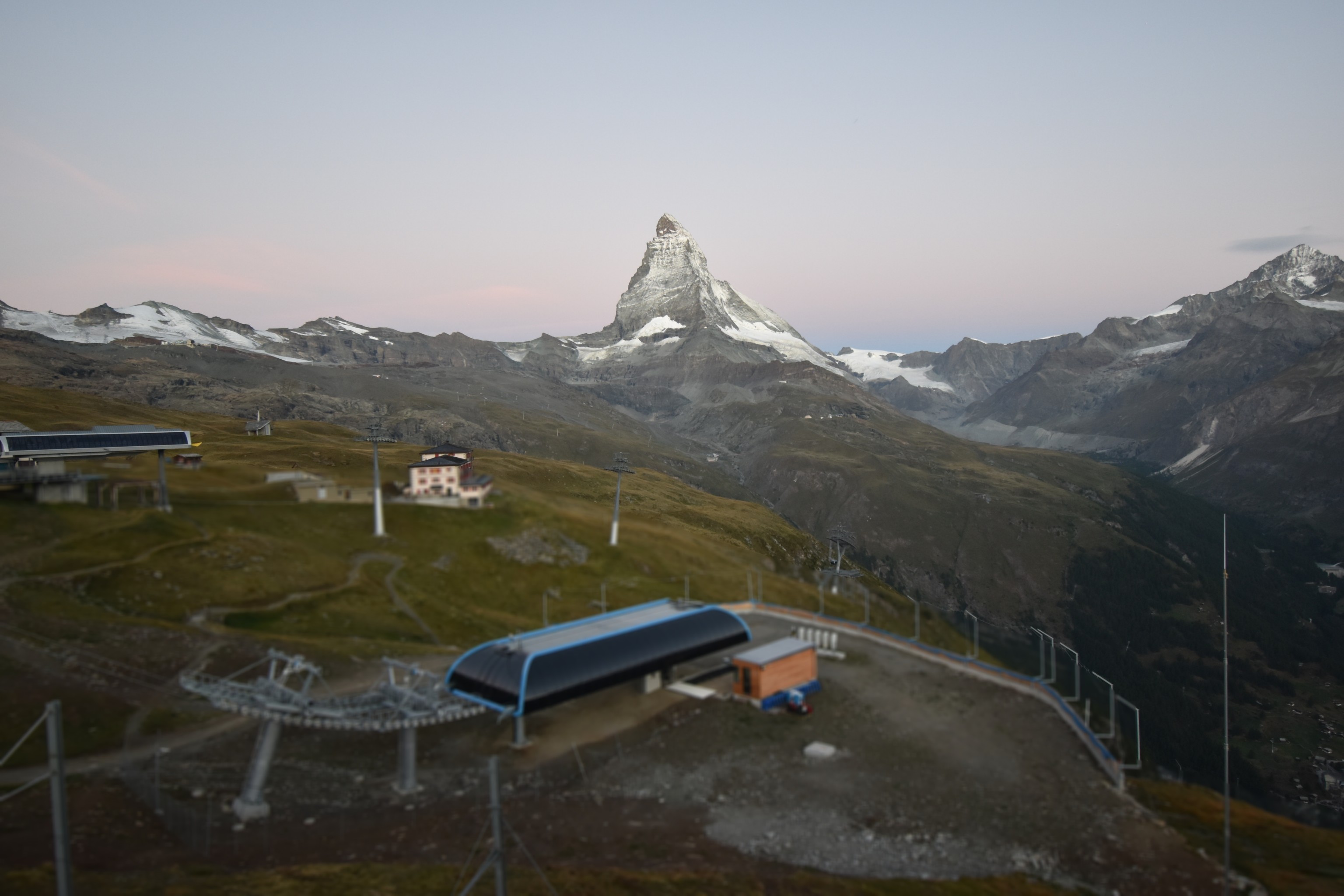 Archiv Foto Webcam Riffelberg Panorama Zermatt