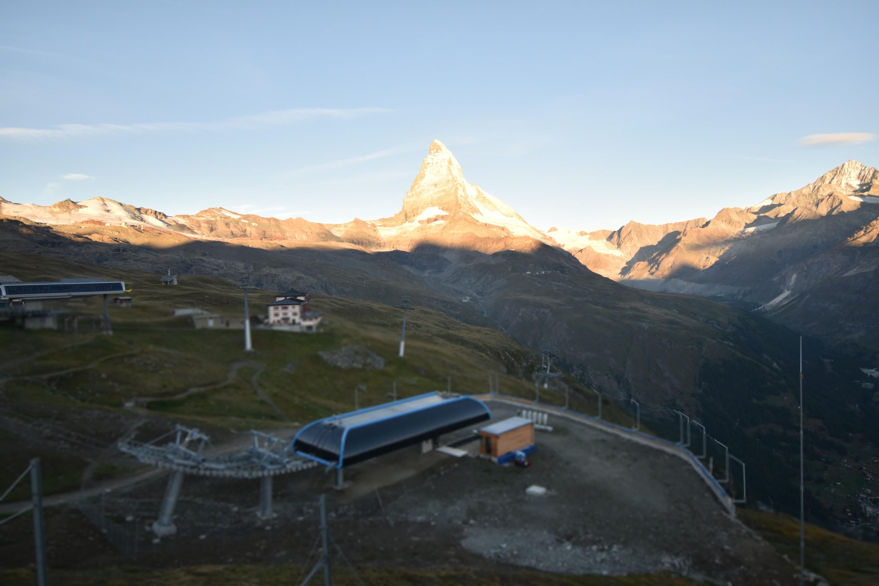 Archiv Foto Webcam Riffelberg Panorama Zermatt