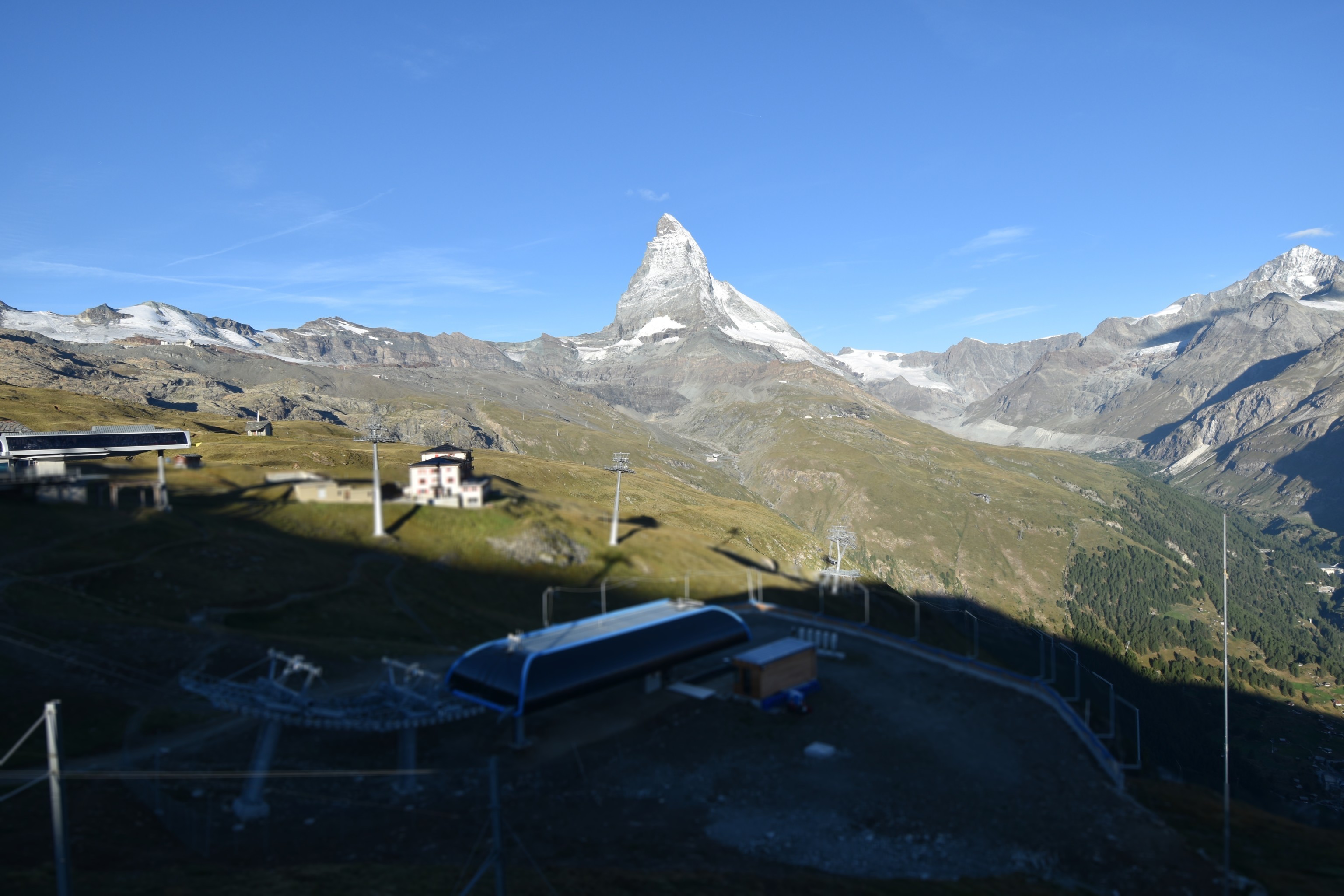 Archiv Foto Webcam Riffelberg Panorama Zermatt