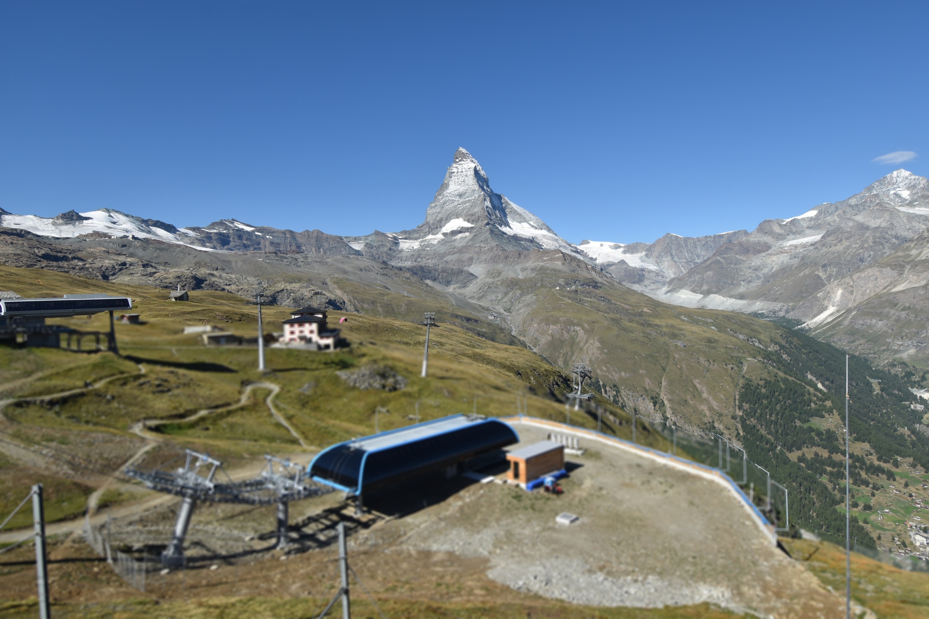 Archiv Foto Webcam Riffelberg Panorama Zermatt