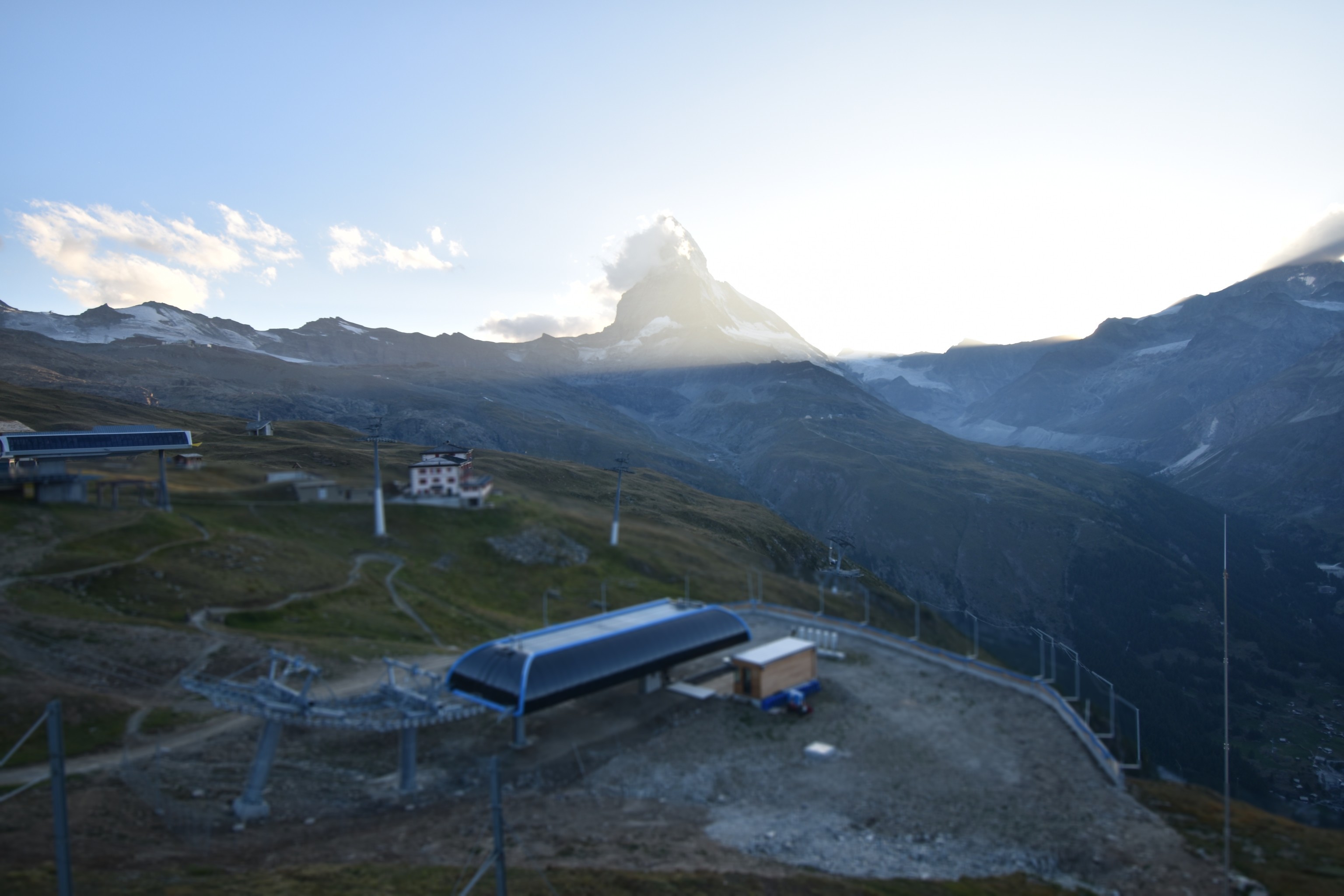 Archiv Foto Webcam Riffelberg Panorama Zermatt