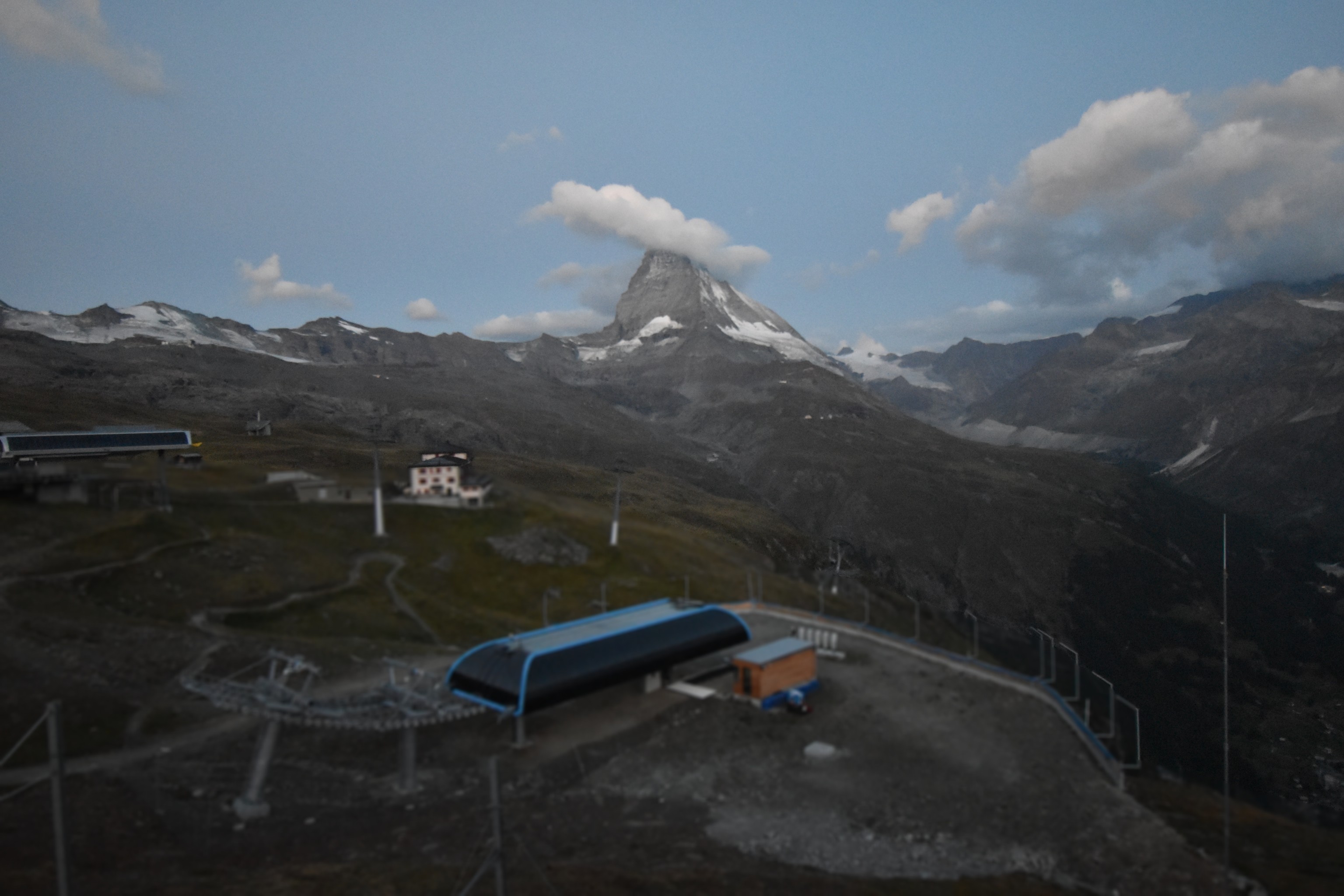 Archiv Foto Webcam Riffelberg Panorama Zermatt