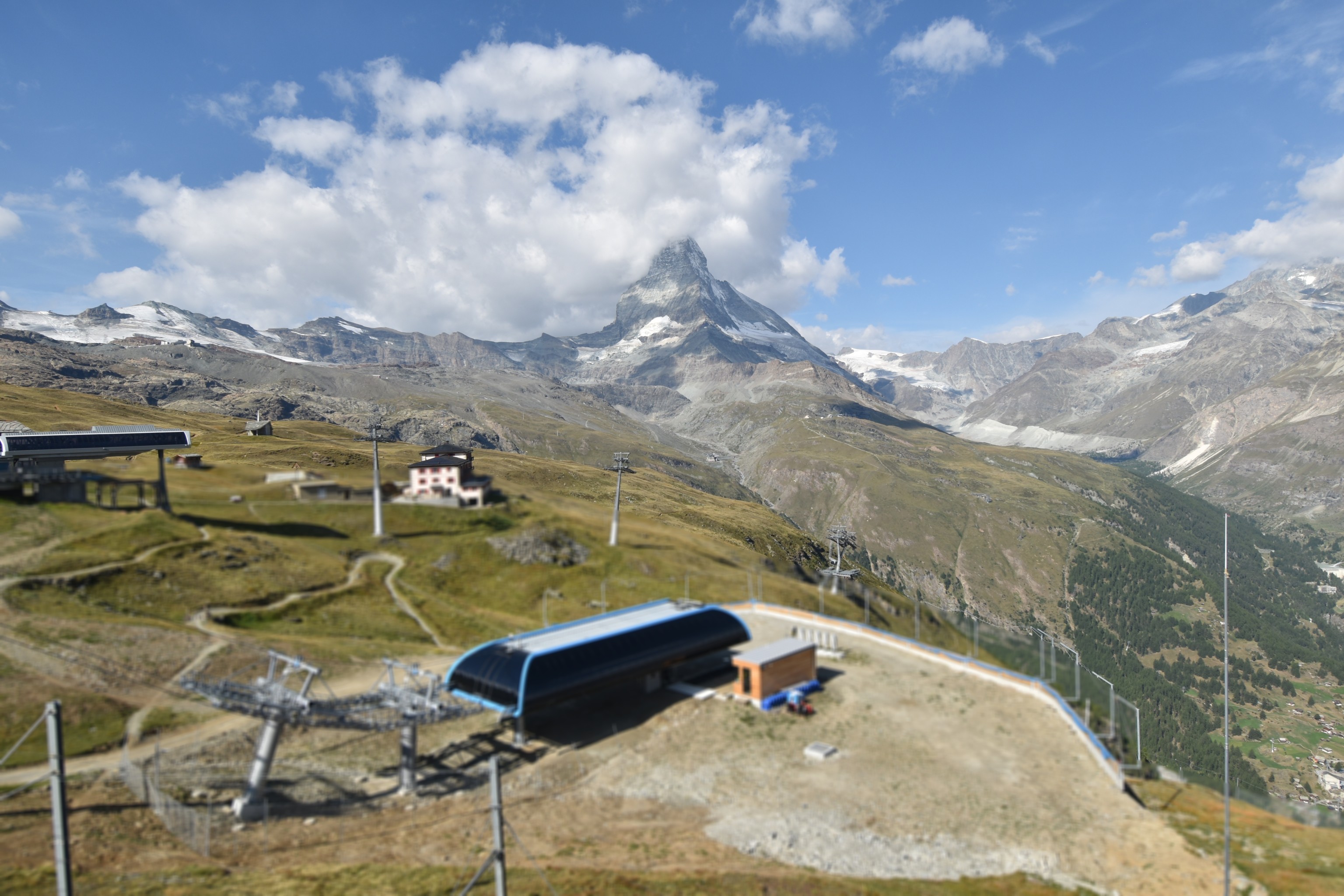 Archiv Foto Webcam Riffelberg Panorama Zermatt