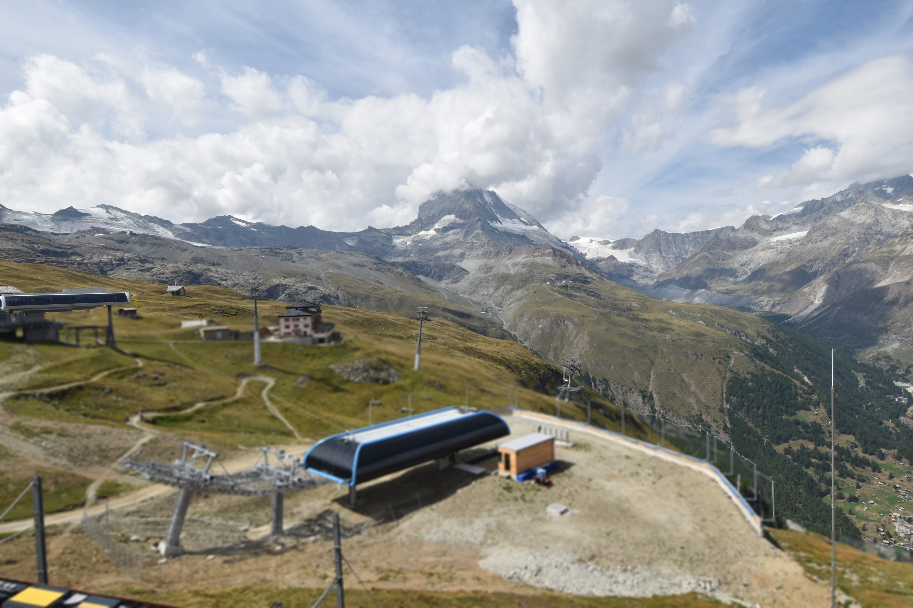 Archiv Foto Webcam Riffelberg Panorama Zermatt