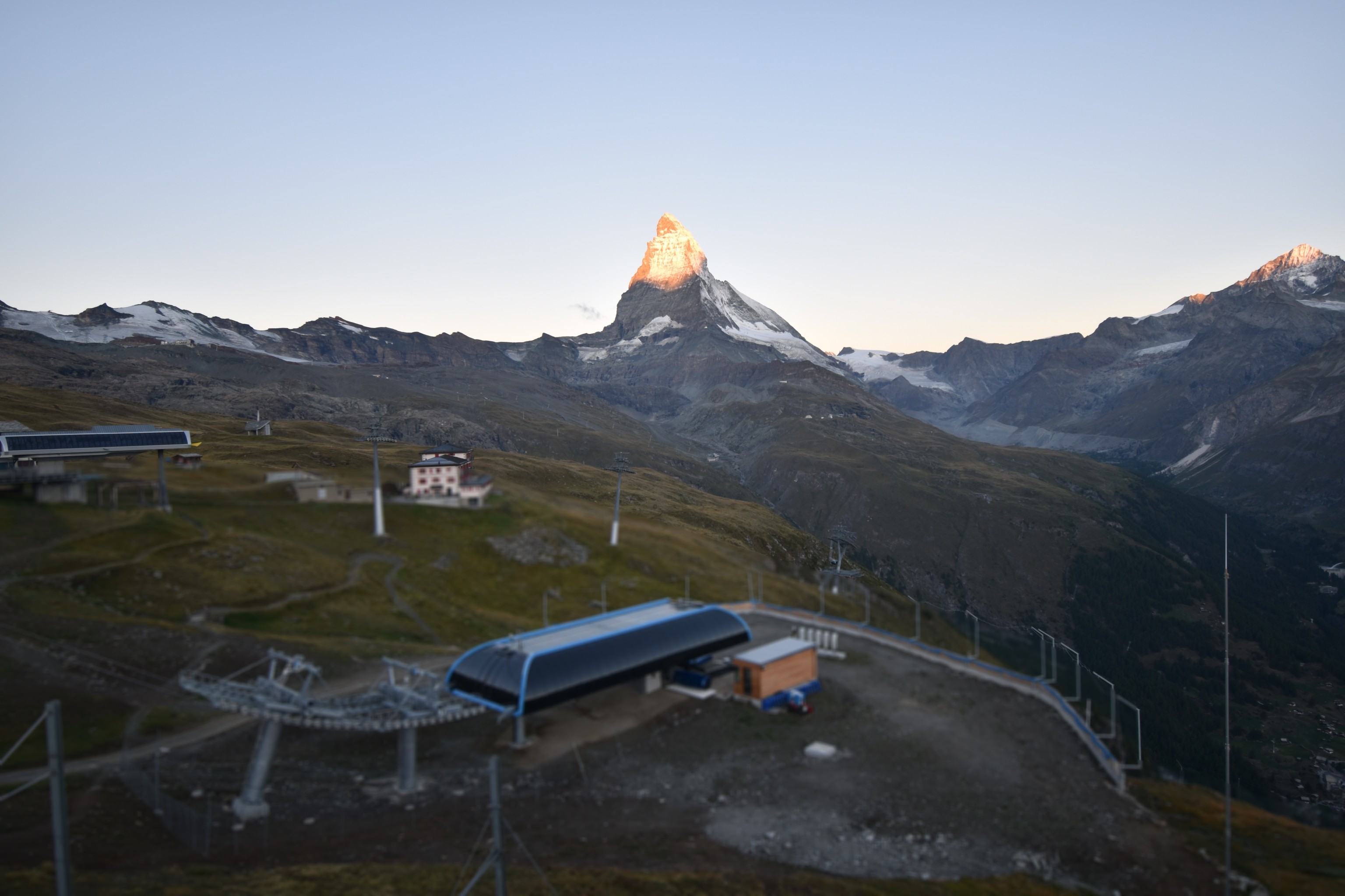 Archived image Webcam Riffelberg Panorama Zermatt