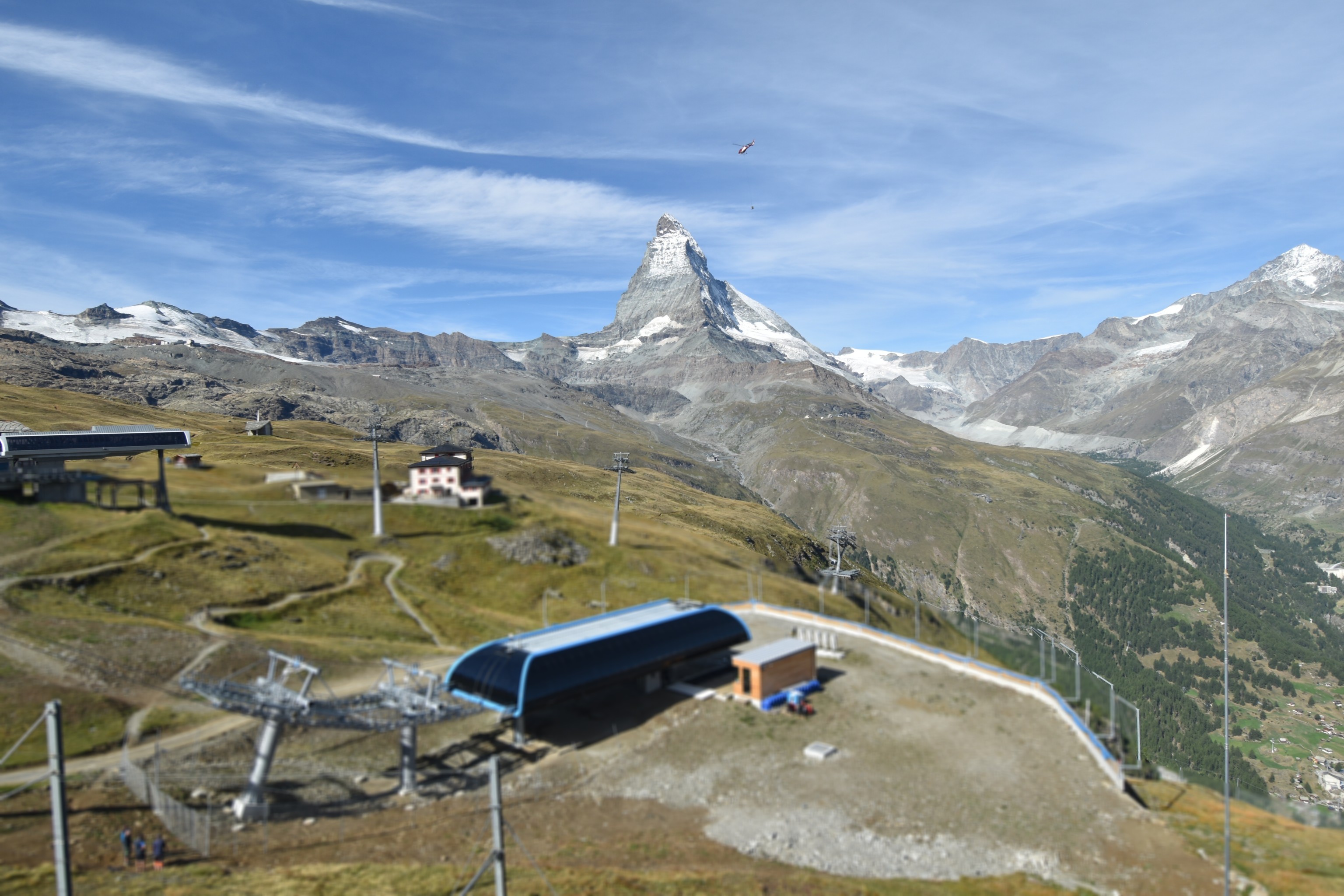 Archived image Webcam Riffelberg Panorama Zermatt