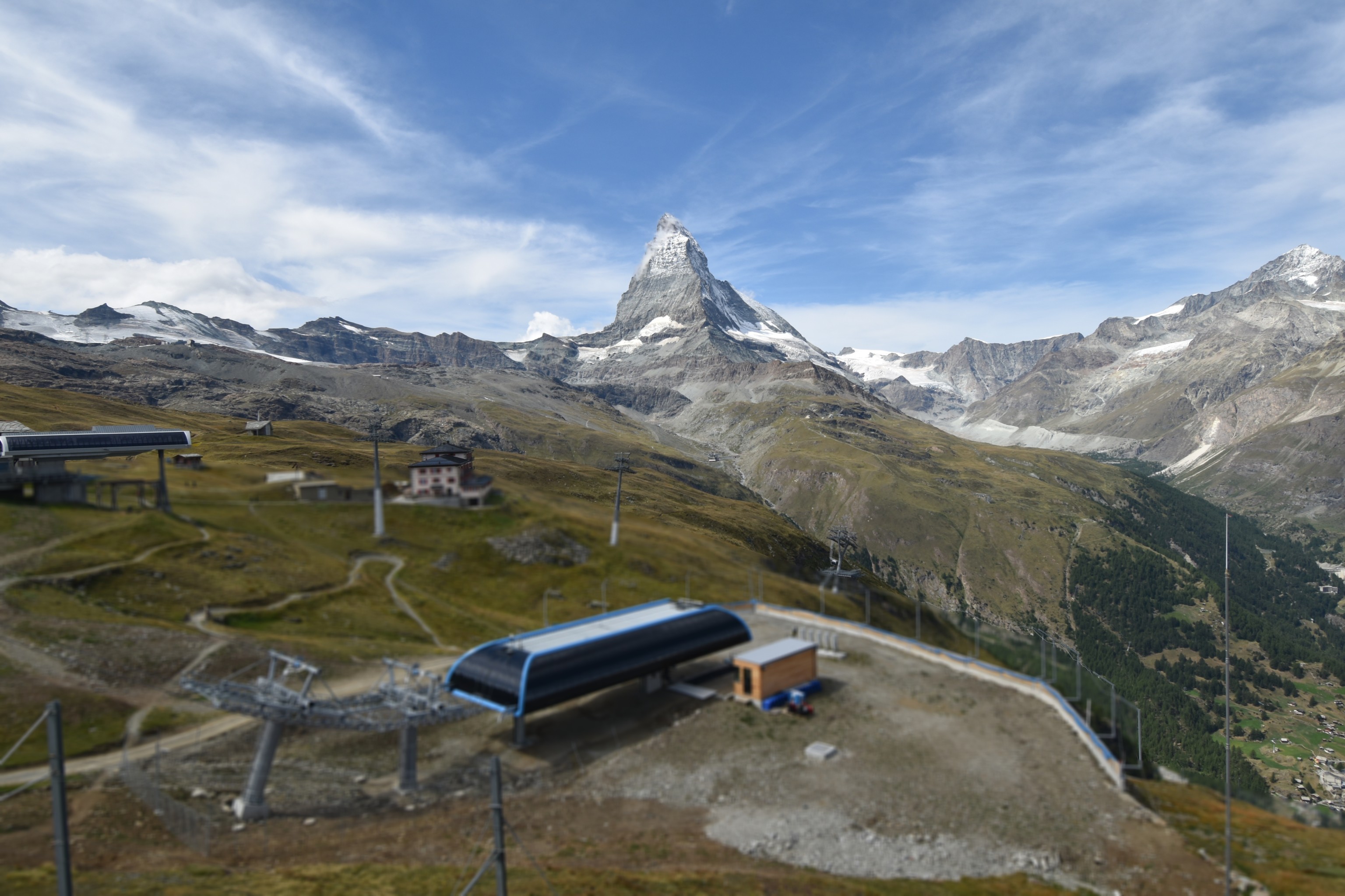 Archived image Webcam Riffelberg Panorama Zermatt