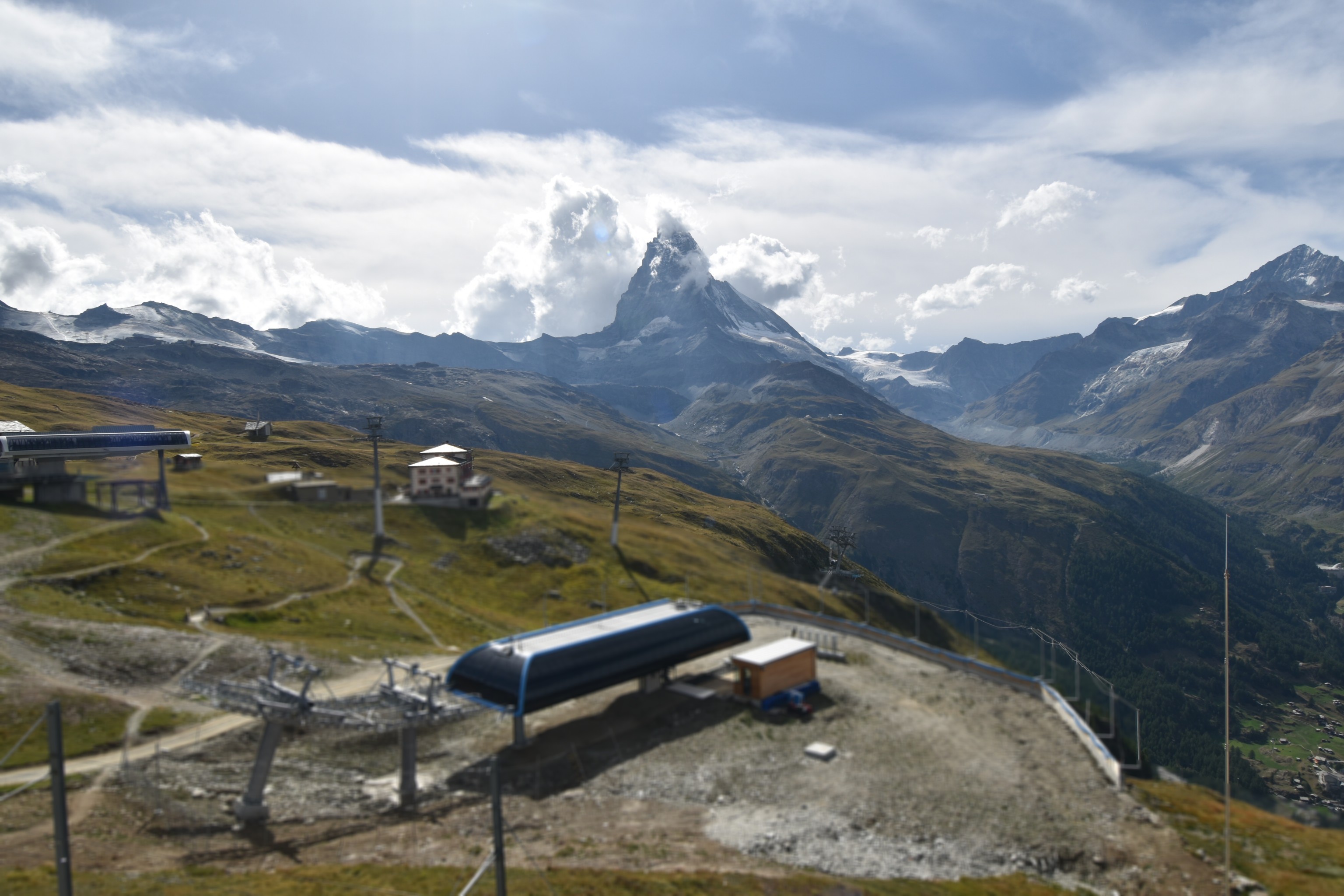 Archived image Webcam Riffelberg Panorama Zermatt