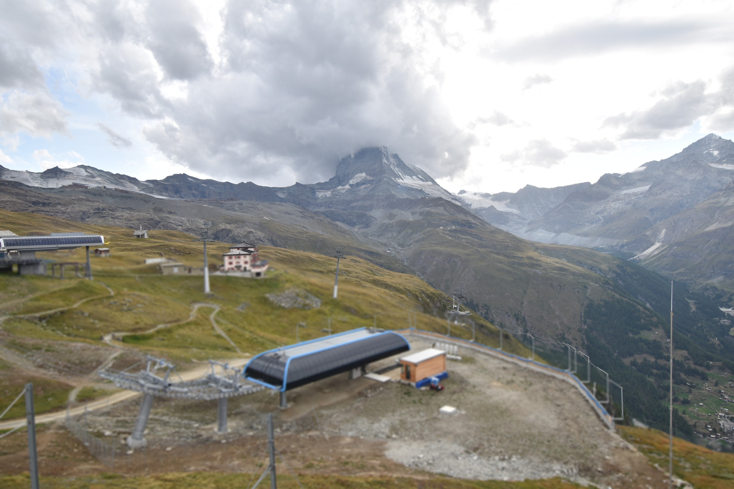 Archived image Webcam Riffelberg Panorama Zermatt