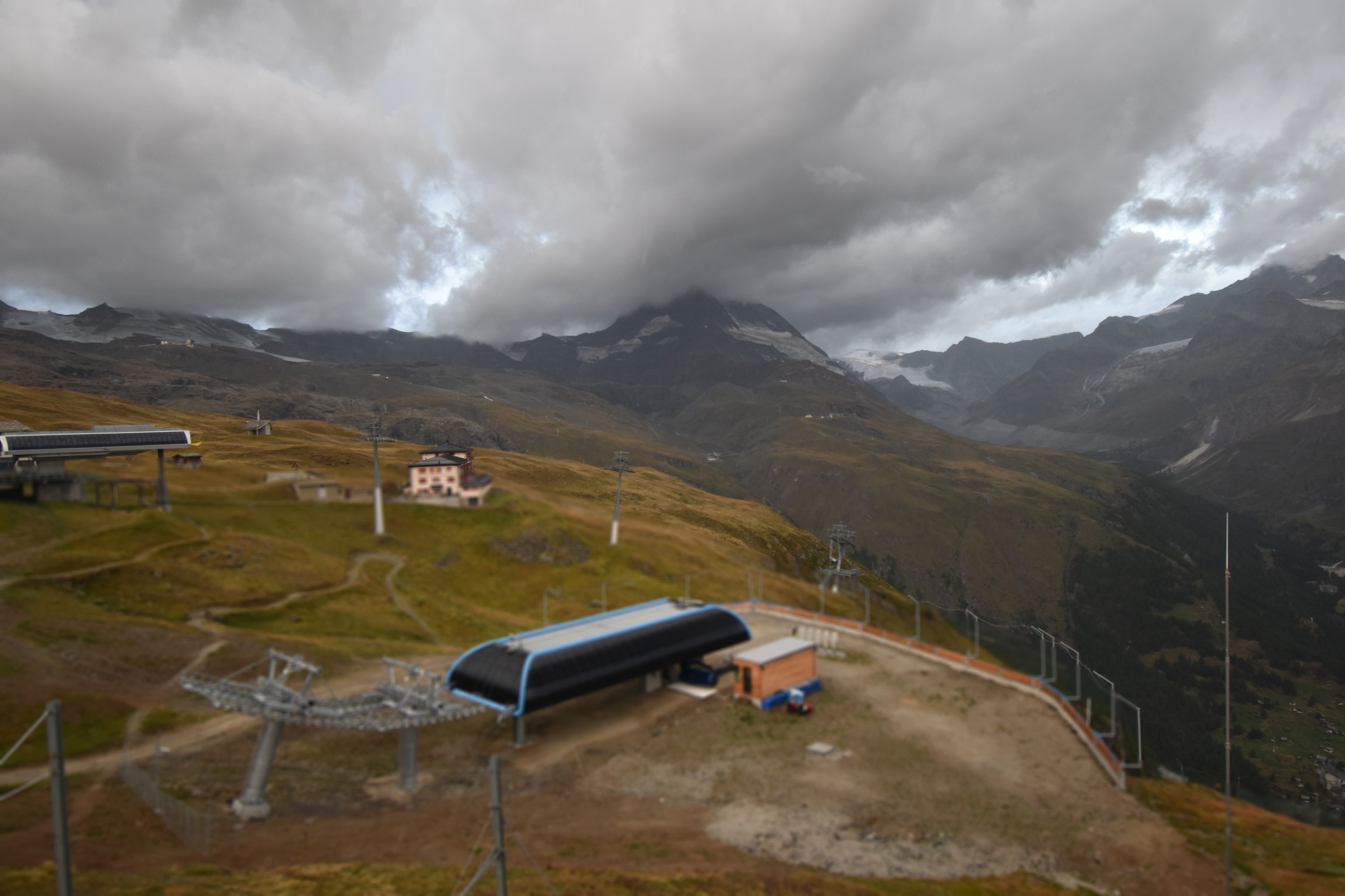 Archiv Foto Webcam Riffelberg Panorama Zermatt