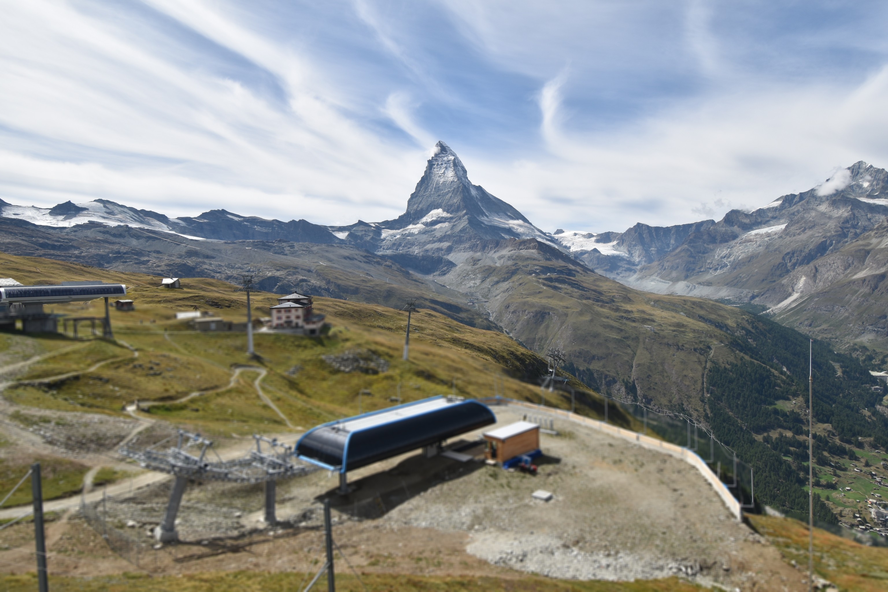 Archiv Foto Webcam Riffelberg Panorama Zermatt