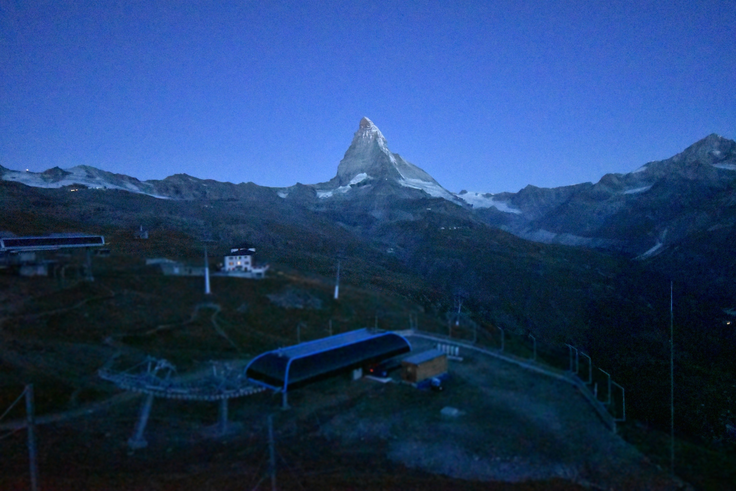 Archived image Webcam Riffelberg Panorama Zermatt