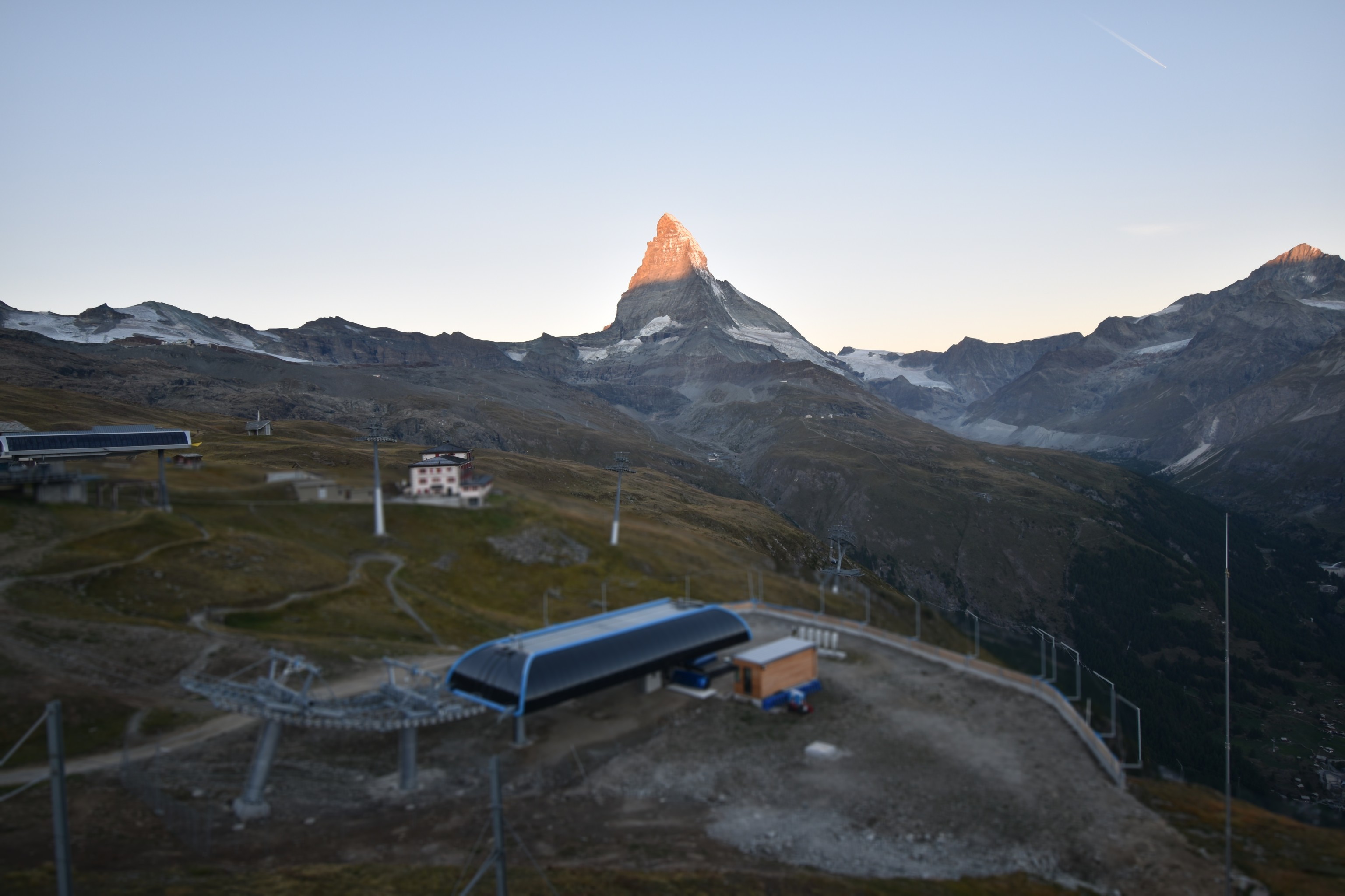 Archived image Webcam Riffelberg Panorama Zermatt