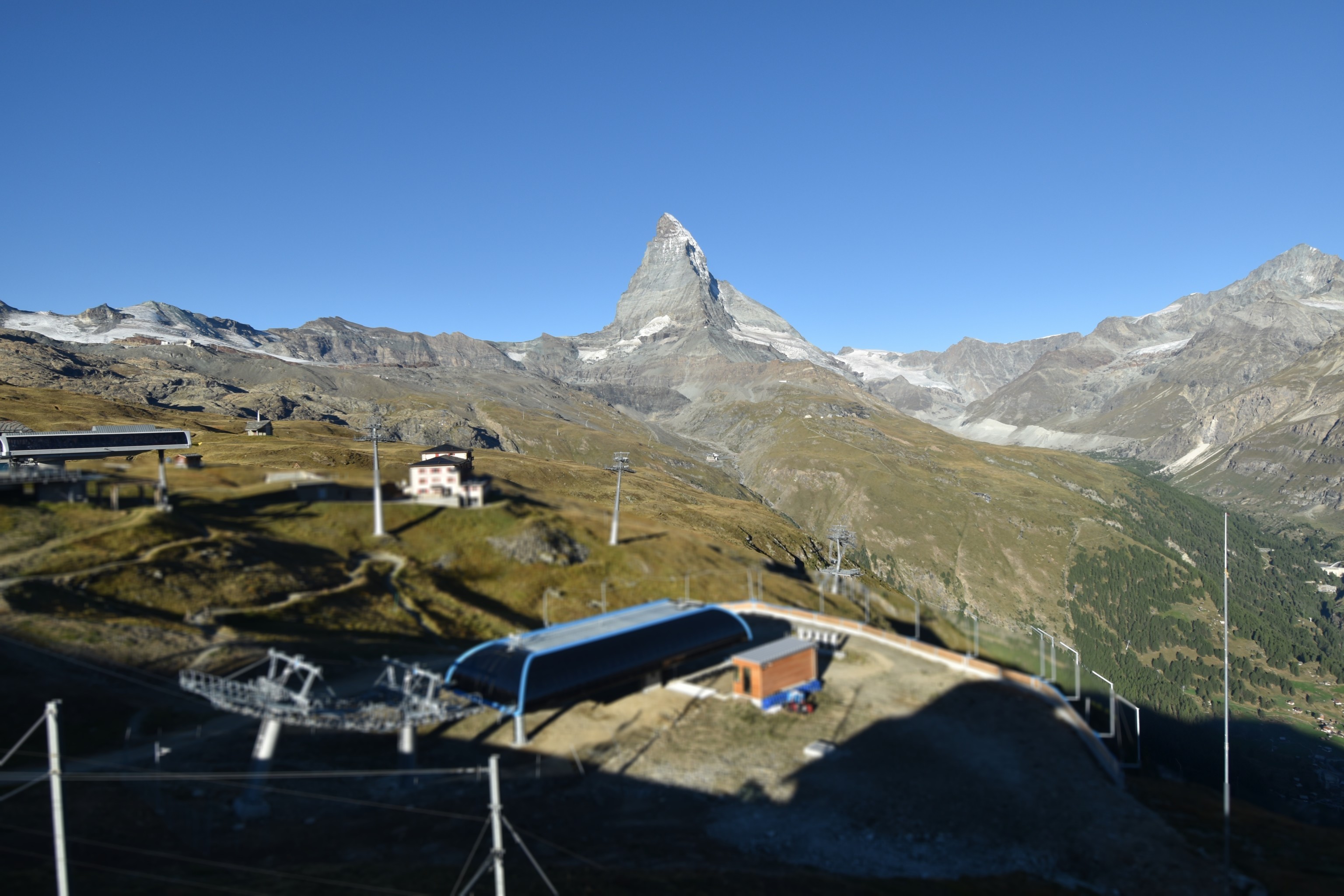 Archived image Webcam Riffelberg Panorama Zermatt