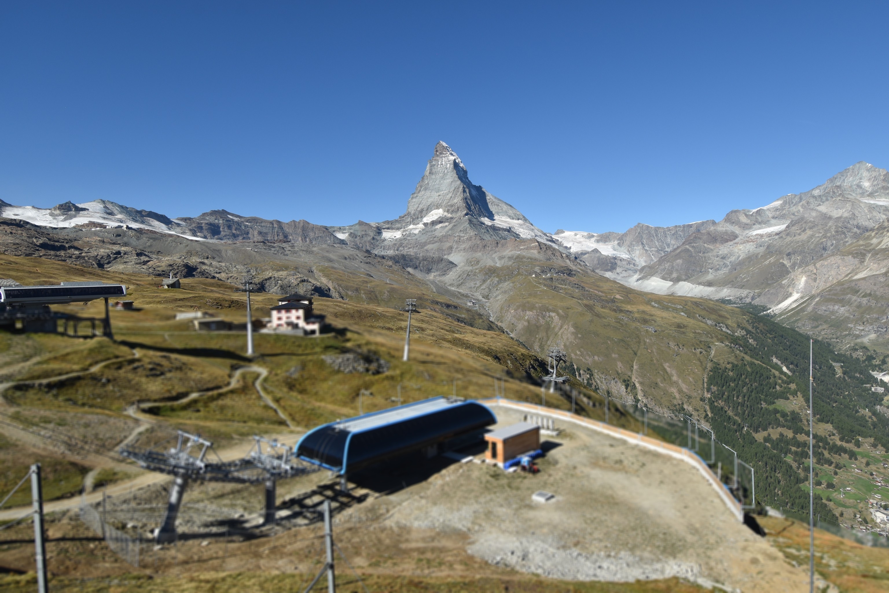 Archived image Webcam Riffelberg Panorama Zermatt