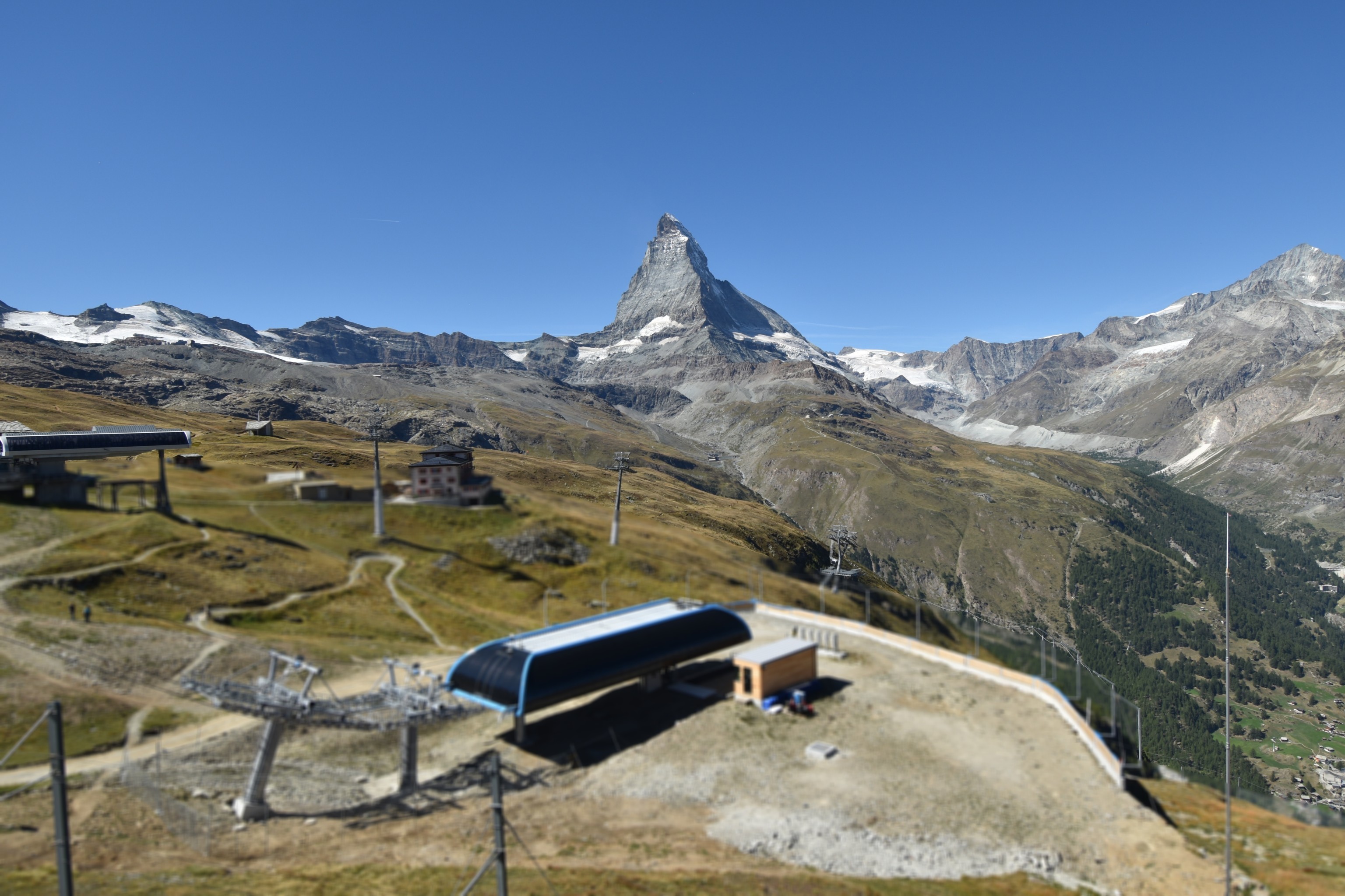 Archived image Webcam Riffelberg Panorama Zermatt