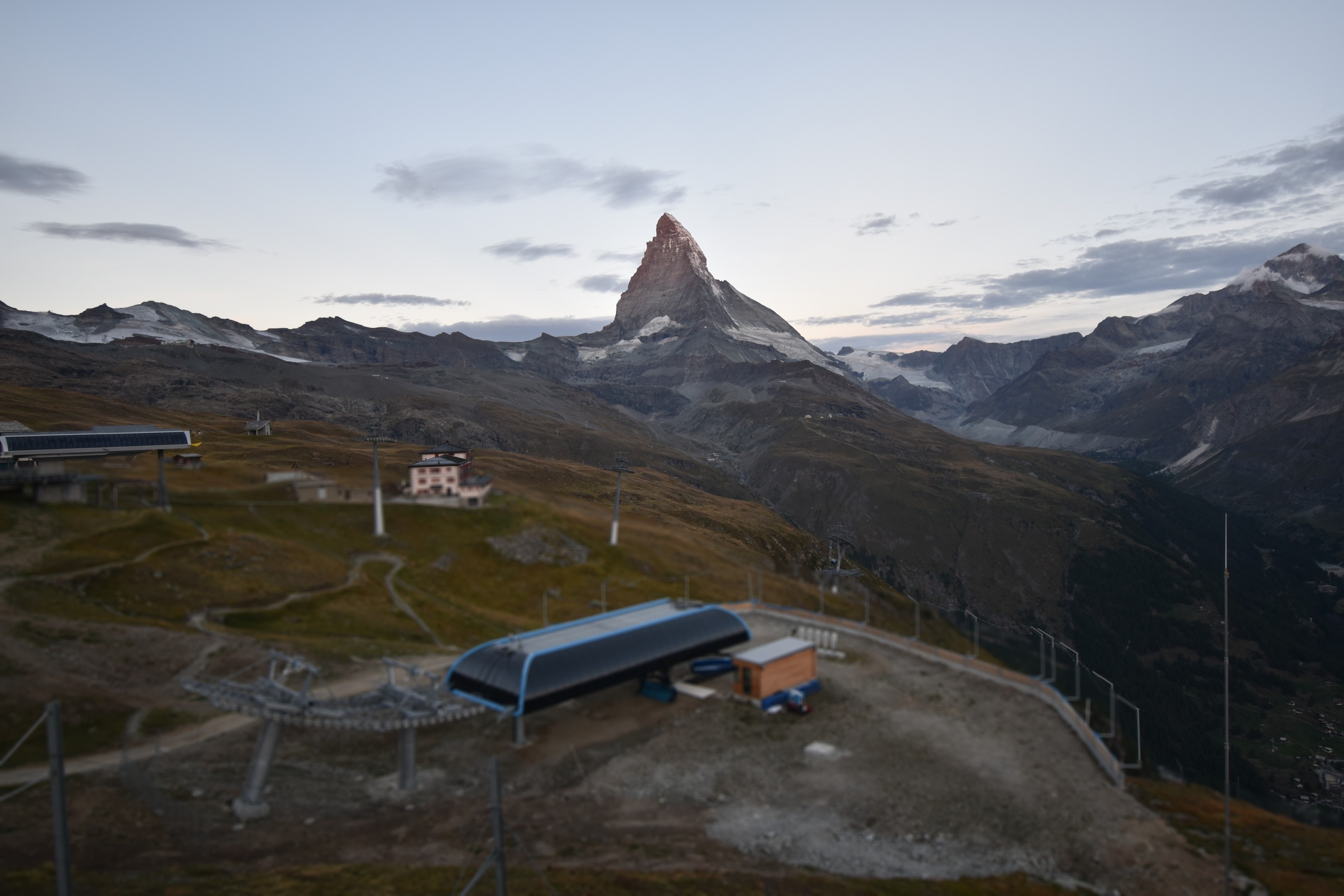 Archiv Foto Webcam Riffelberg Panorama Zermatt