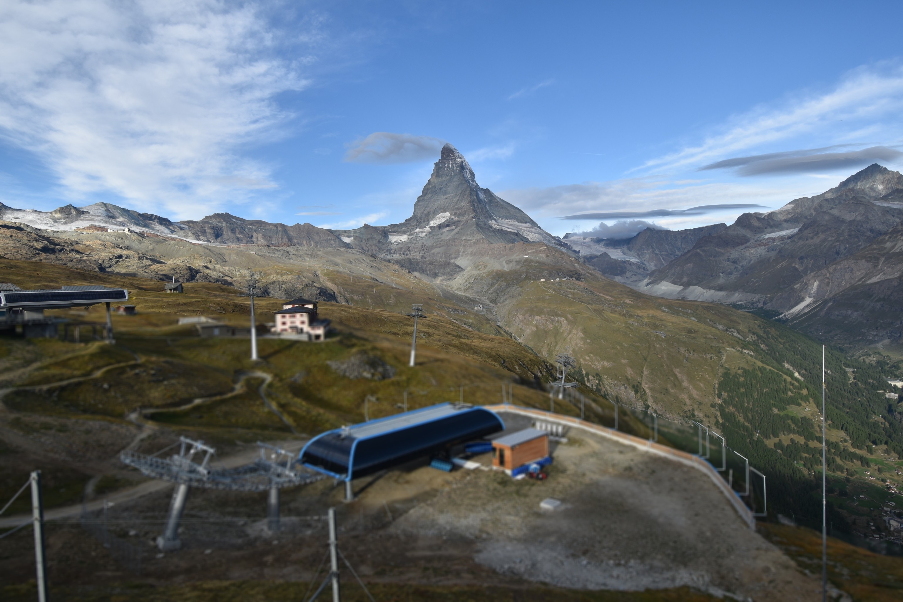 Archiv Foto Webcam Riffelberg Panorama Zermatt