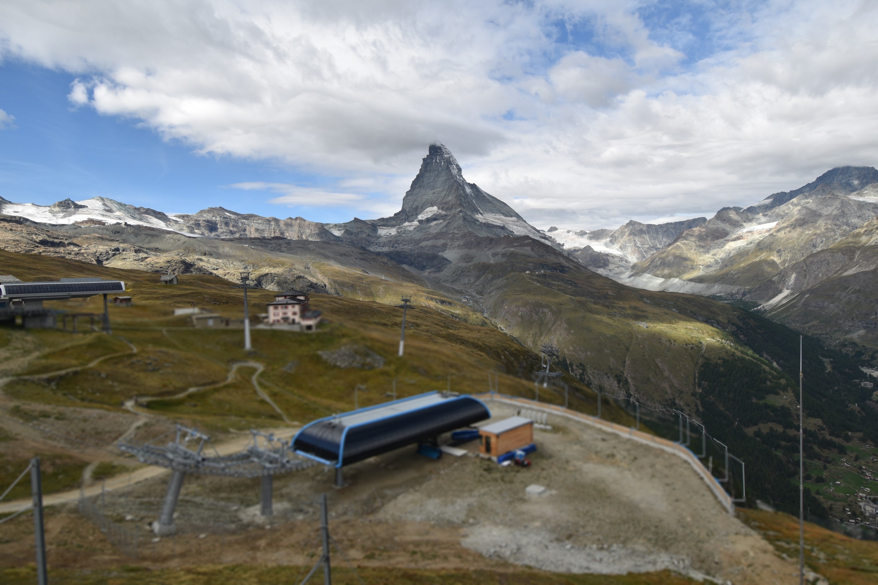 Archiv Foto Webcam Riffelberg Panorama Zermatt