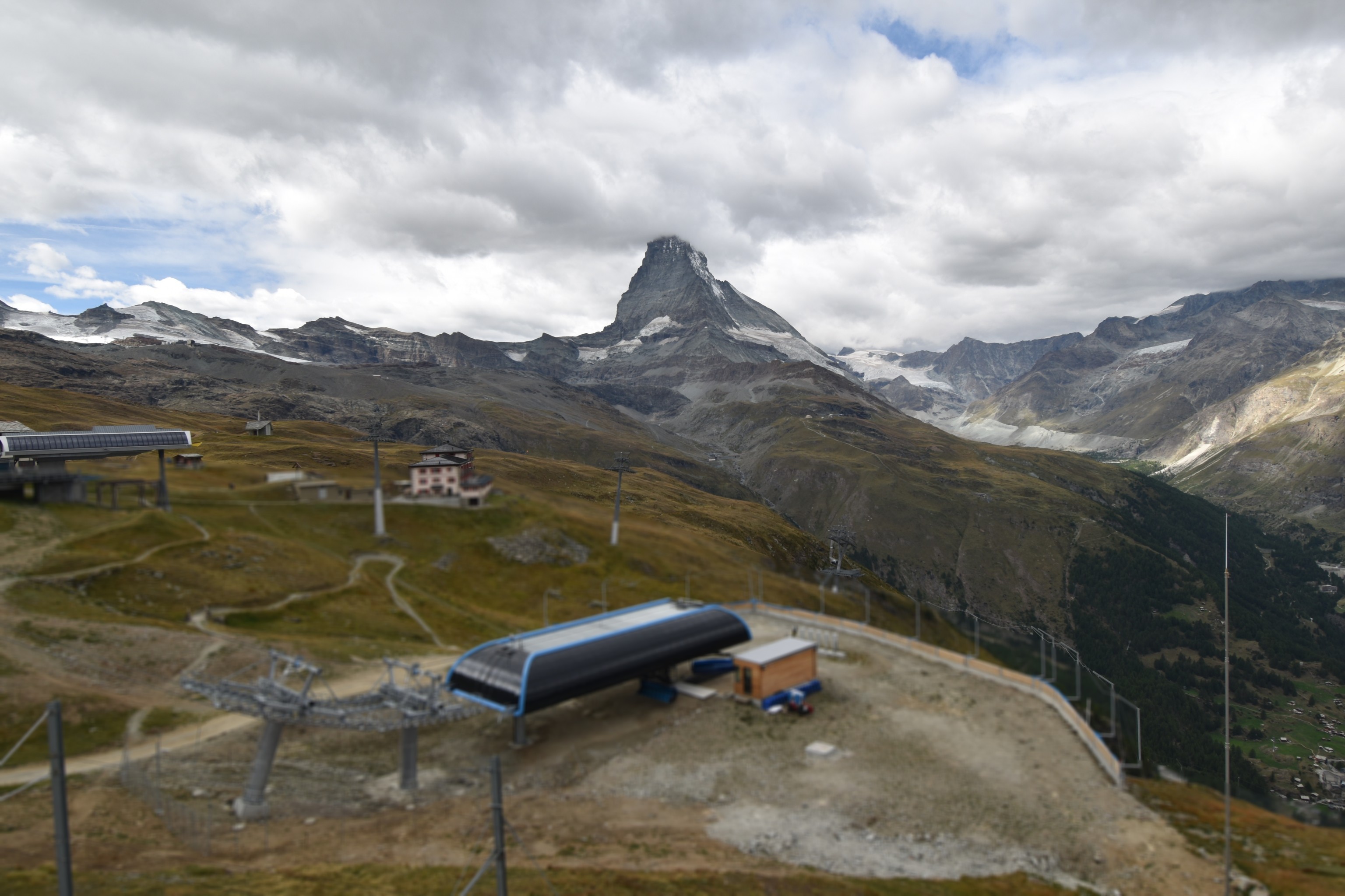 Archiv Foto Webcam Riffelberg Panorama Zermatt