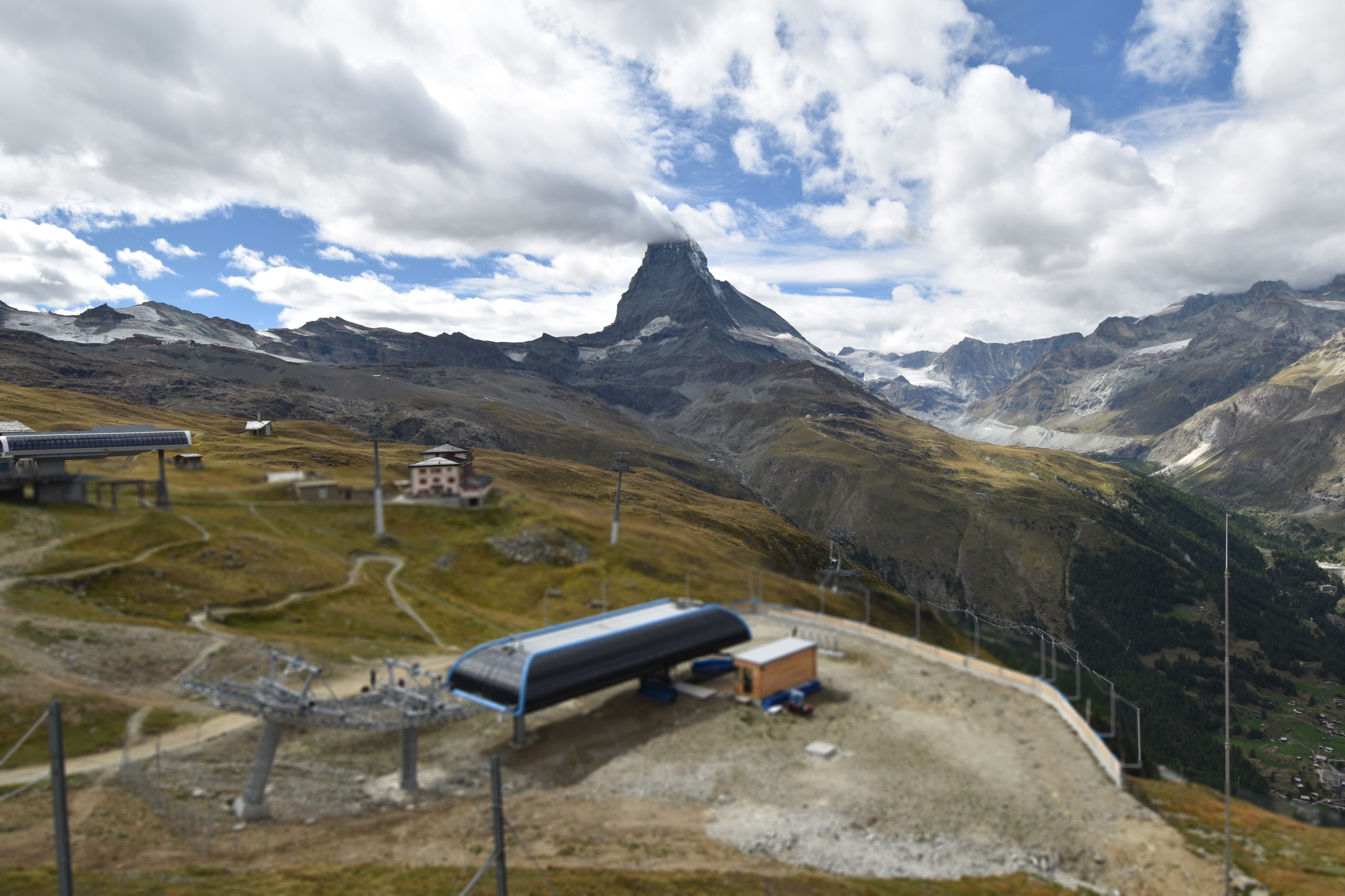 Archiv Foto Webcam Riffelberg Panorama Zermatt