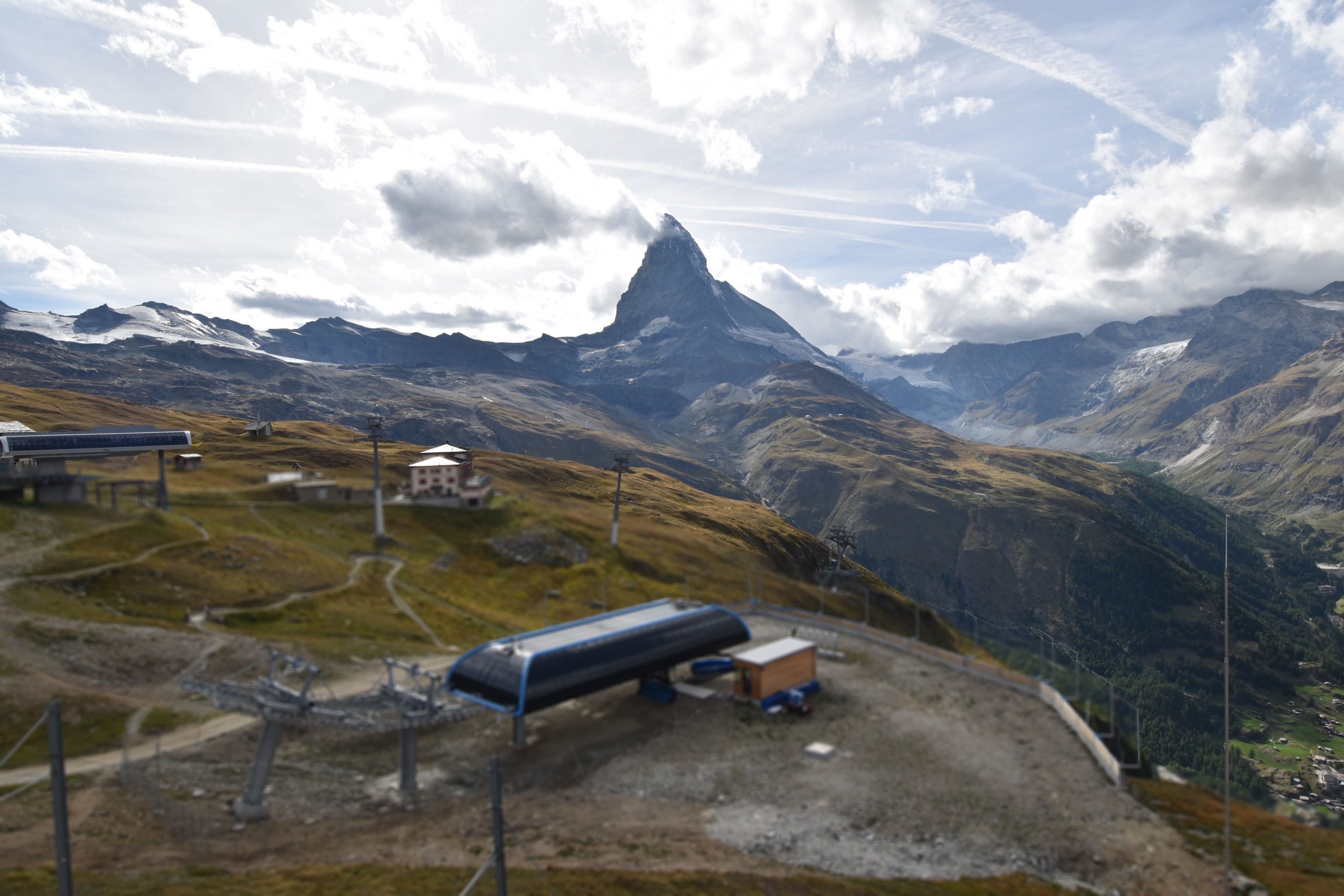 Archiv Foto Webcam Riffelberg Panorama Zermatt