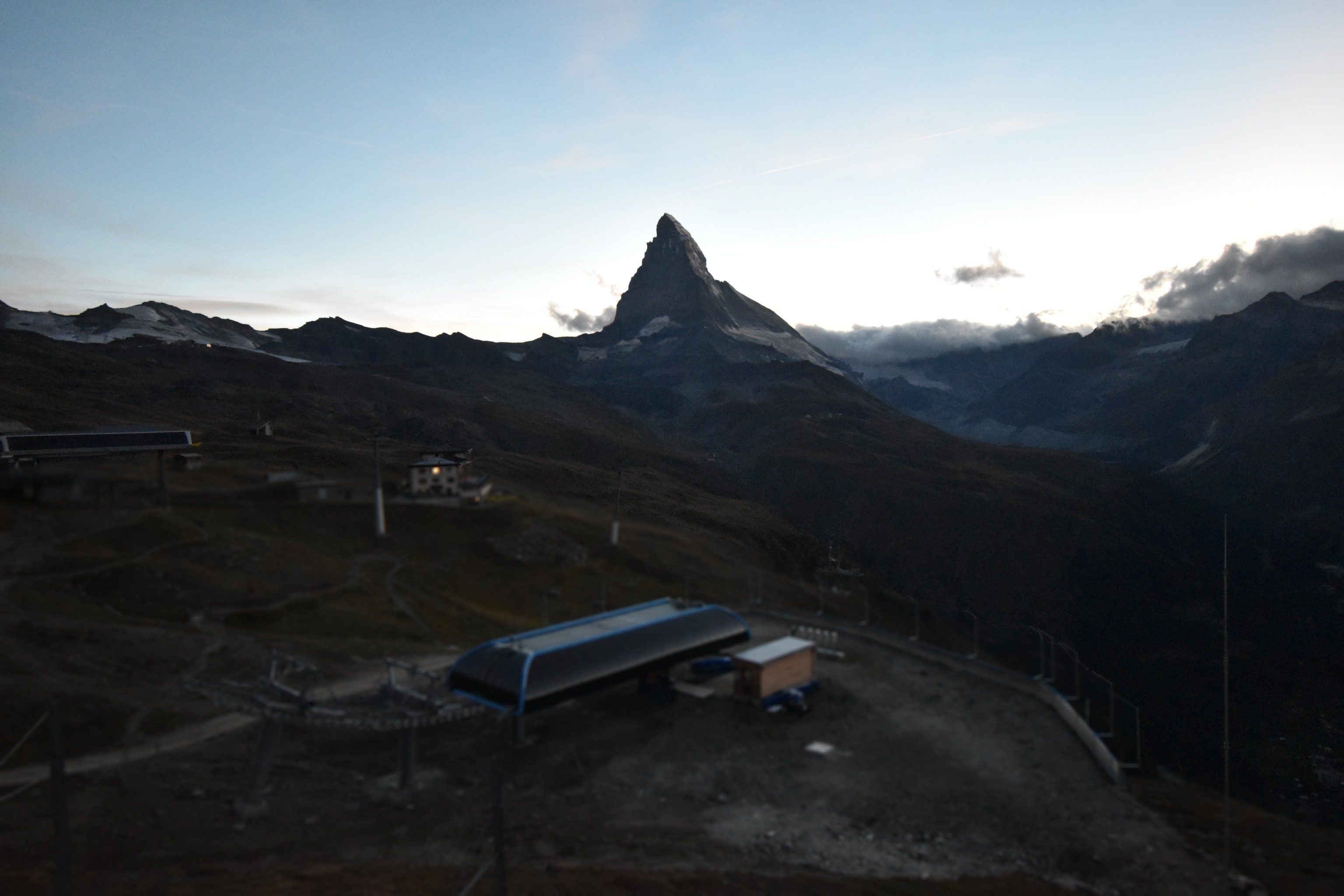 Archiv Foto Webcam Riffelberg Panorama Zermatt