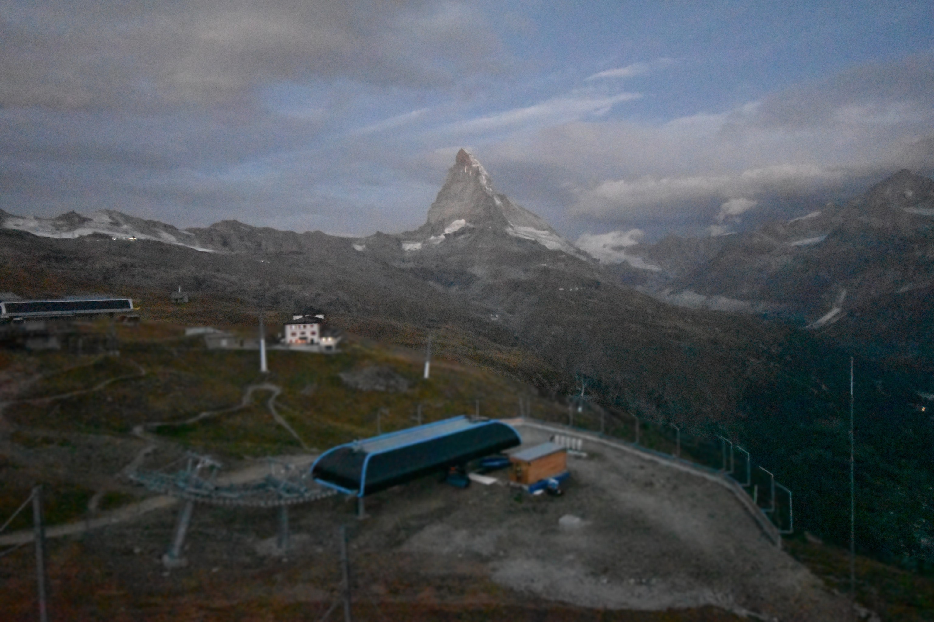 Archived image Webcam Riffelberg Panorama Zermatt