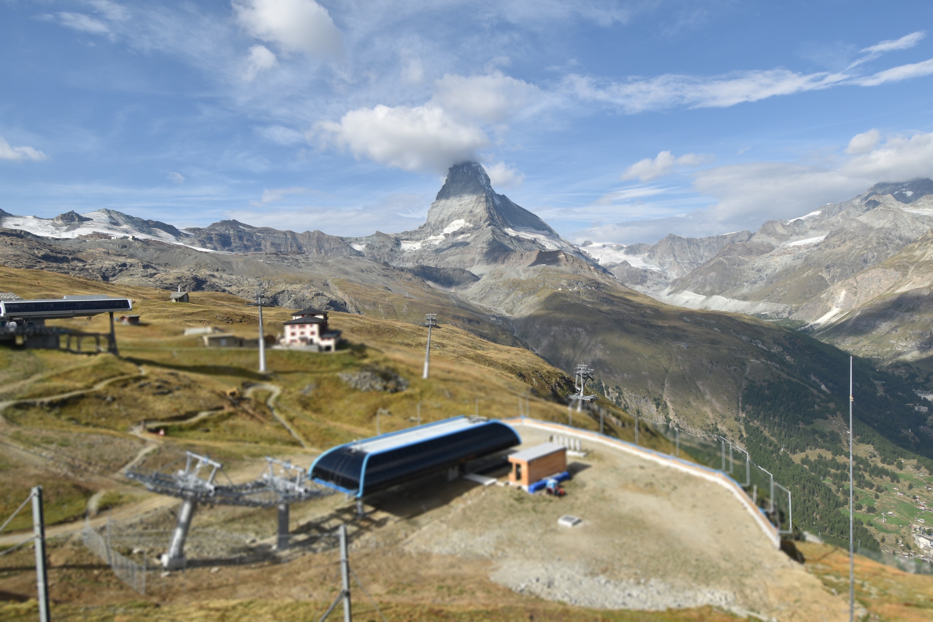 Archived image Webcam Riffelberg Panorama Zermatt