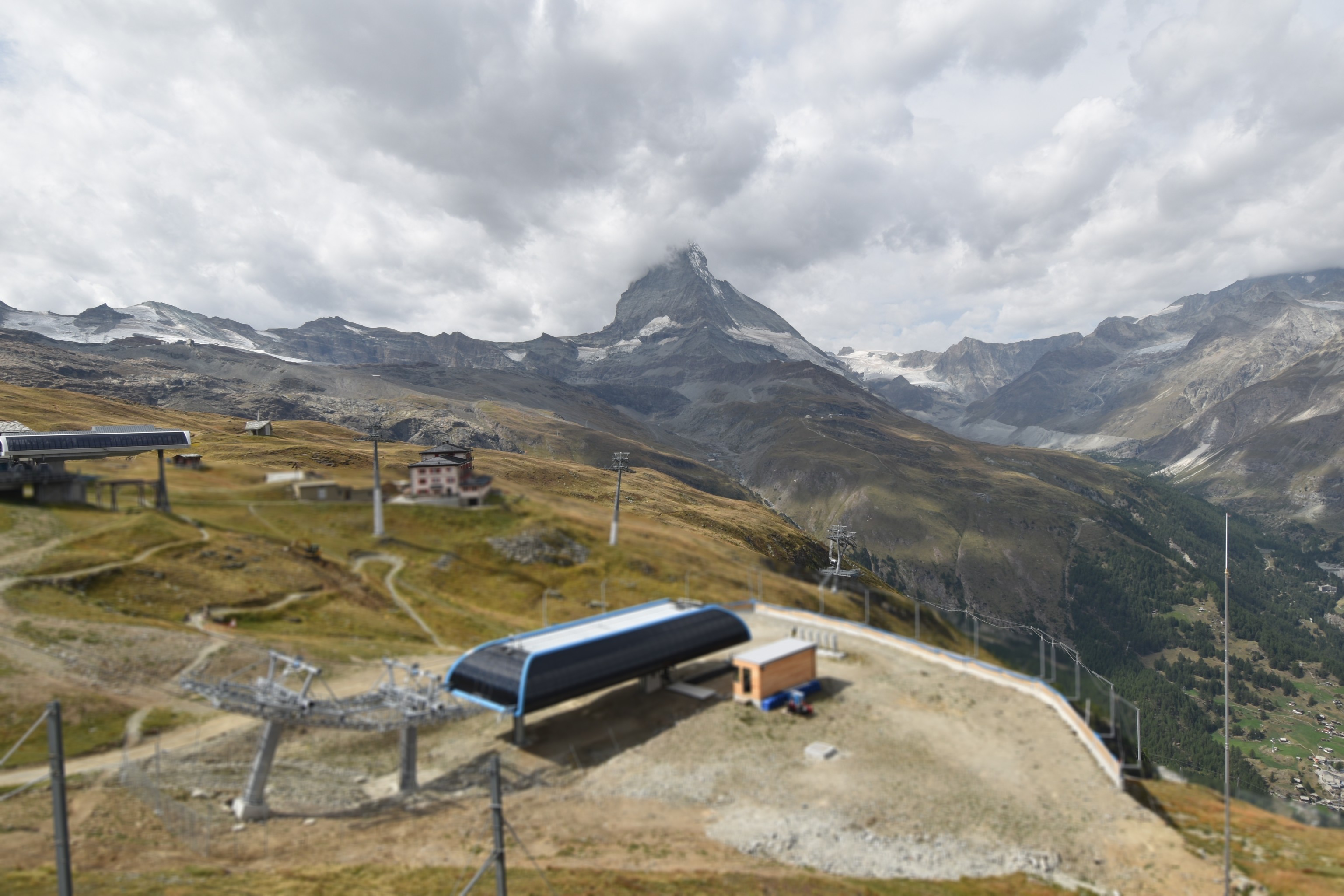Archived image Webcam Riffelberg Panorama Zermatt