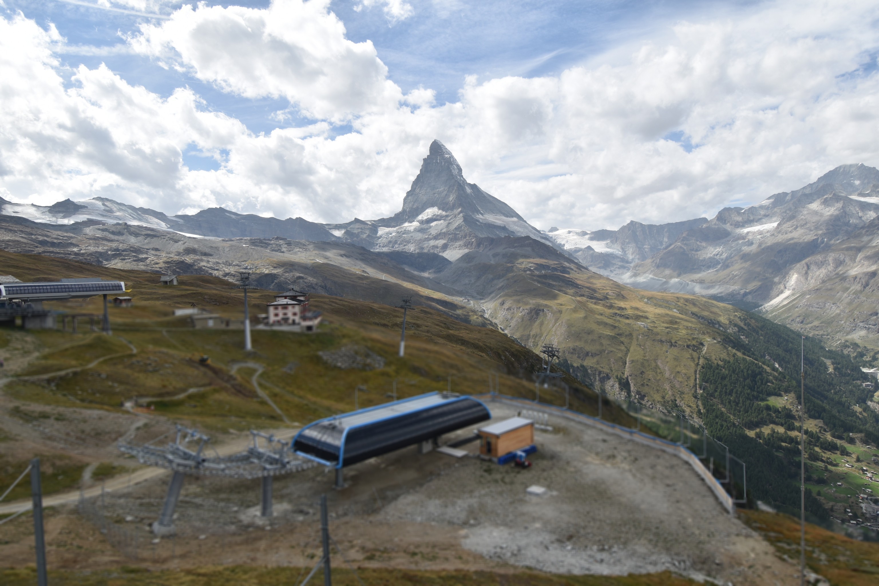 Archiv Foto Webcam Riffelberg Panorama Zermatt