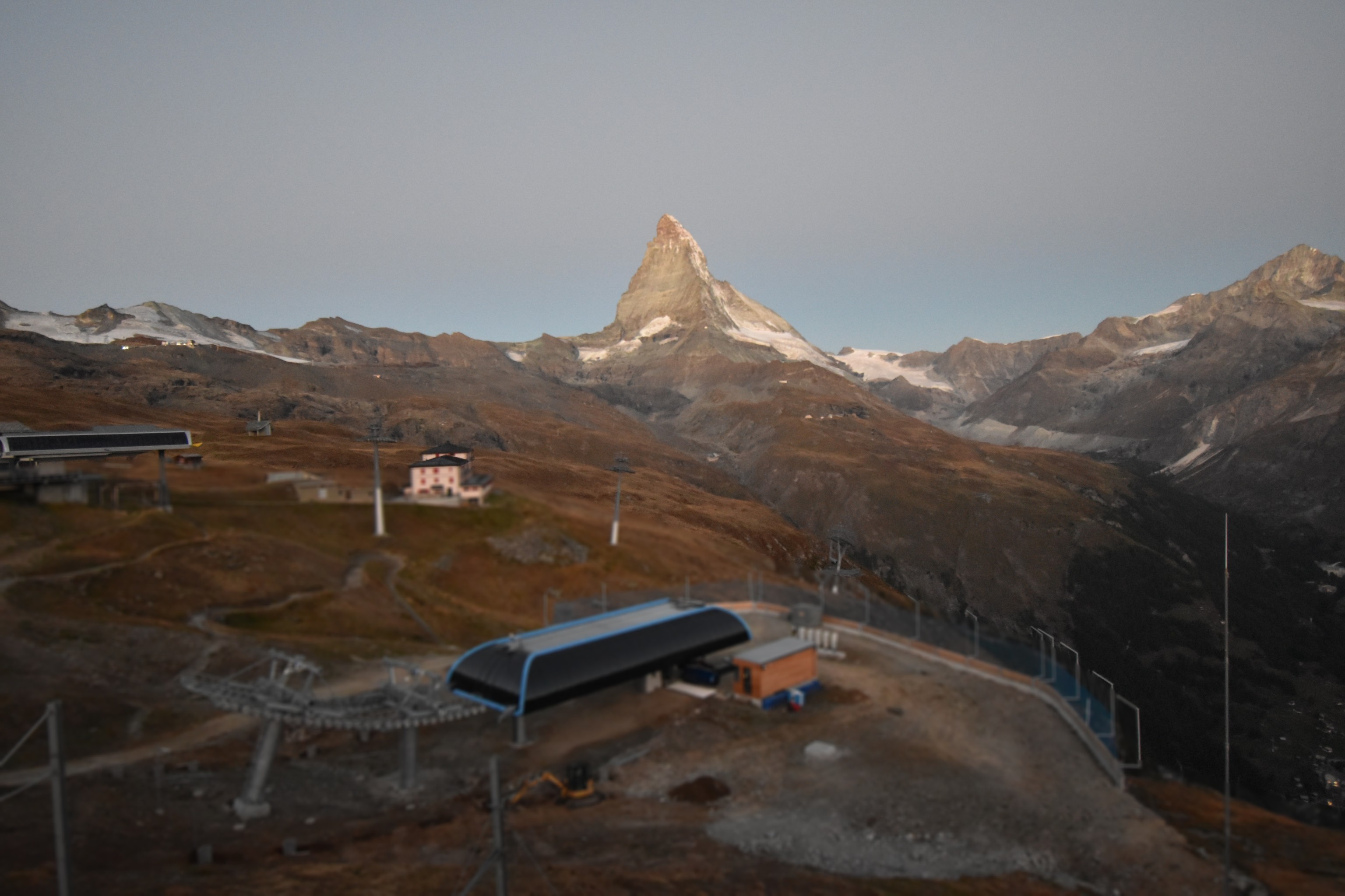 Archiv Foto Webcam Riffelberg Panorama Zermatt