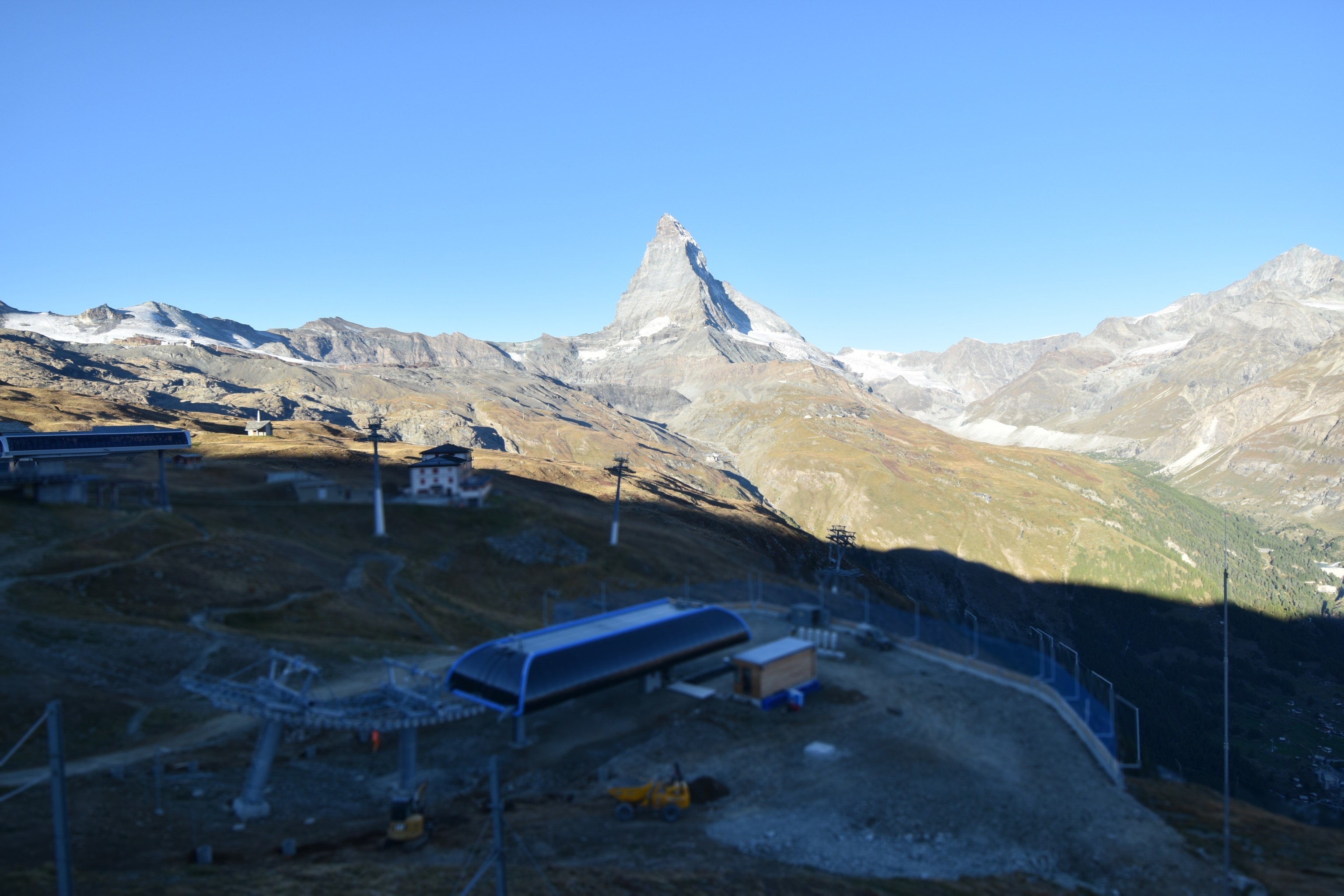 Archiv Foto Webcam Riffelberg Panorama Zermatt
