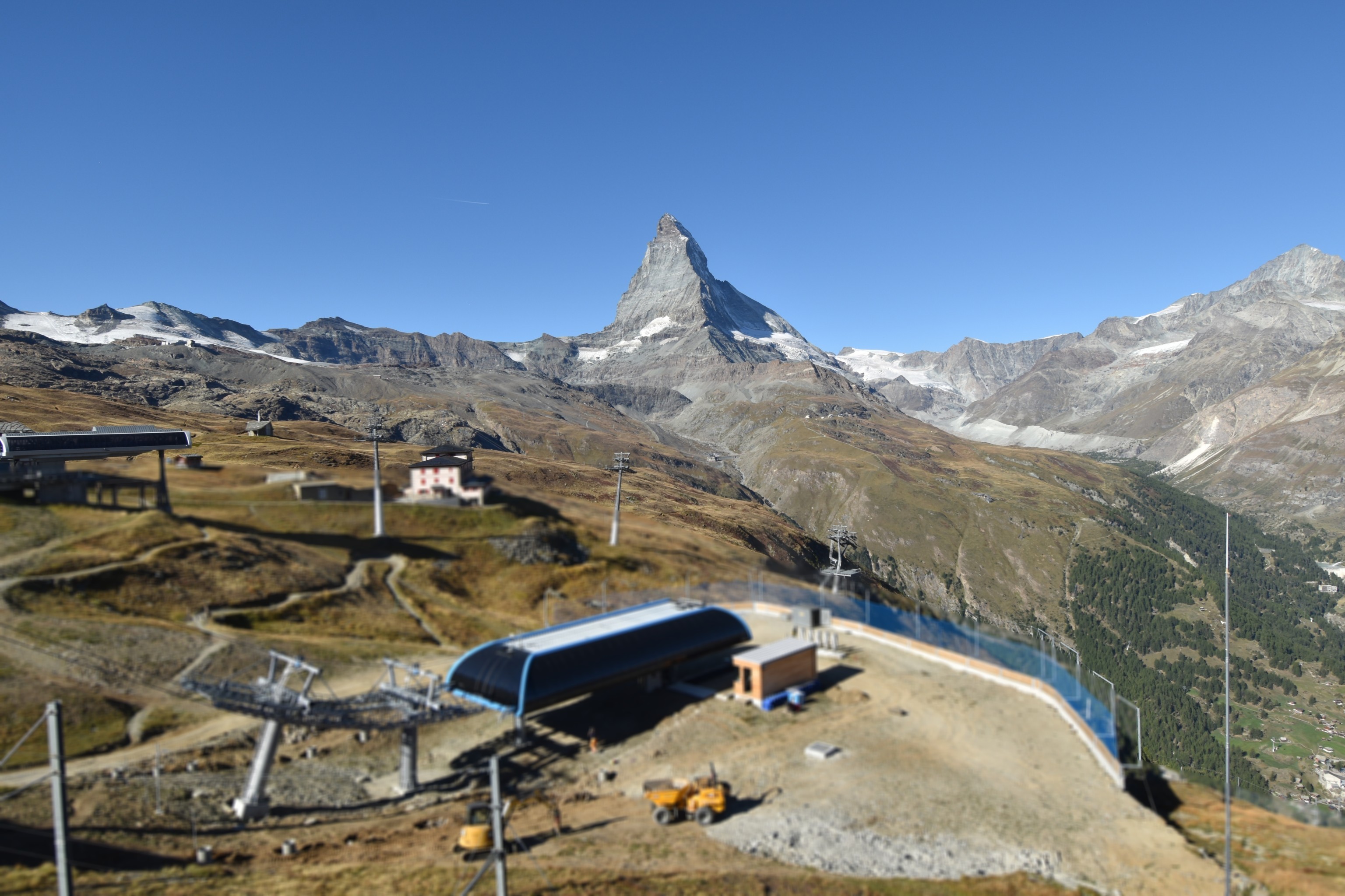 Archiv Foto Webcam Riffelberg Panorama Zermatt