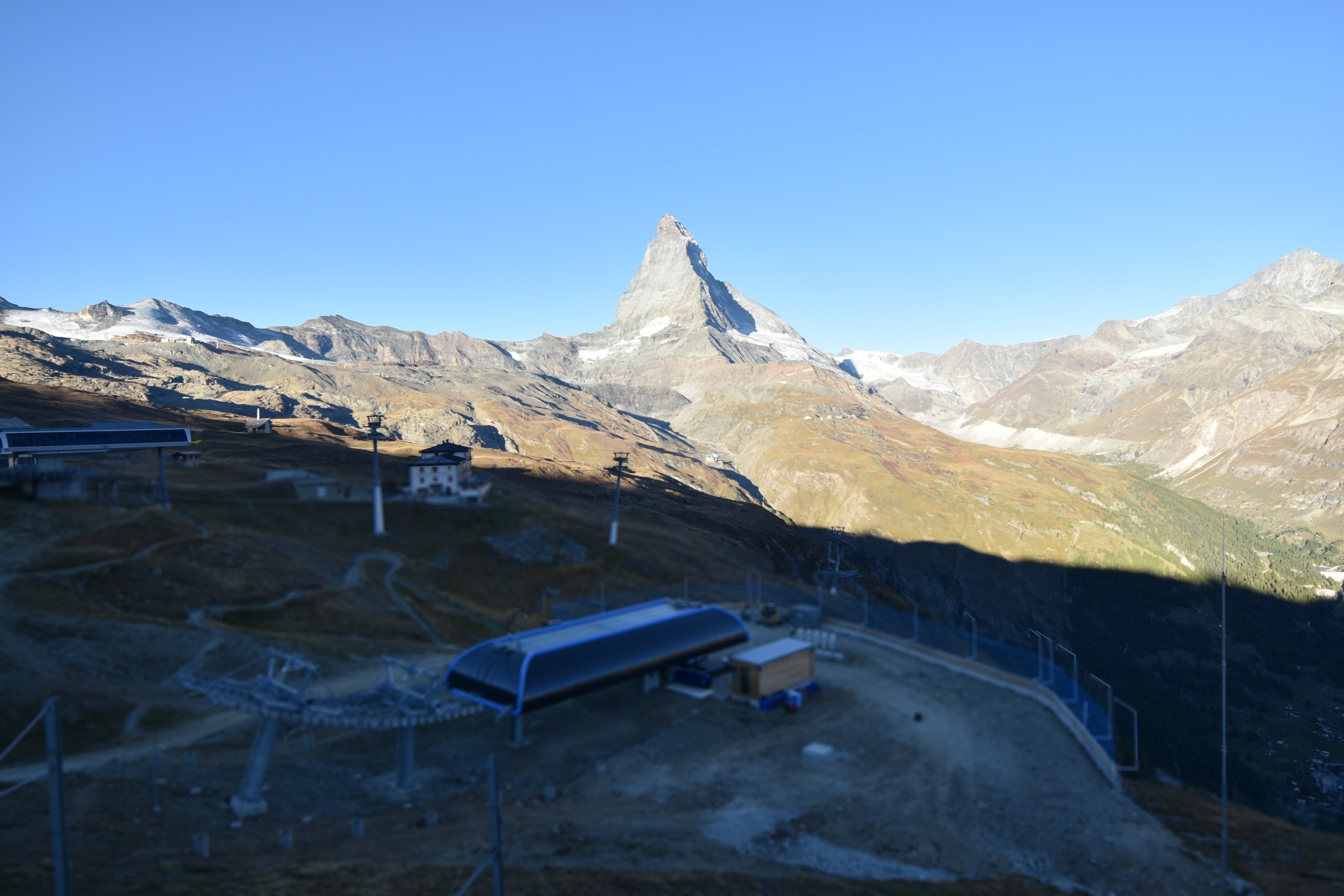 Archiv Foto Webcam Riffelberg Panorama Zermatt