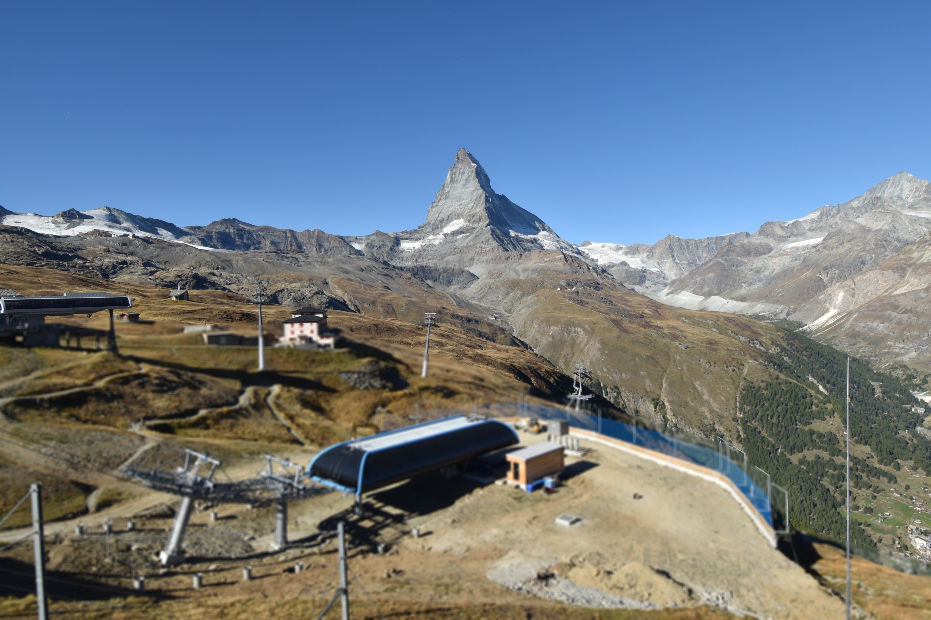 Archiv Foto Webcam Riffelberg Panorama Zermatt