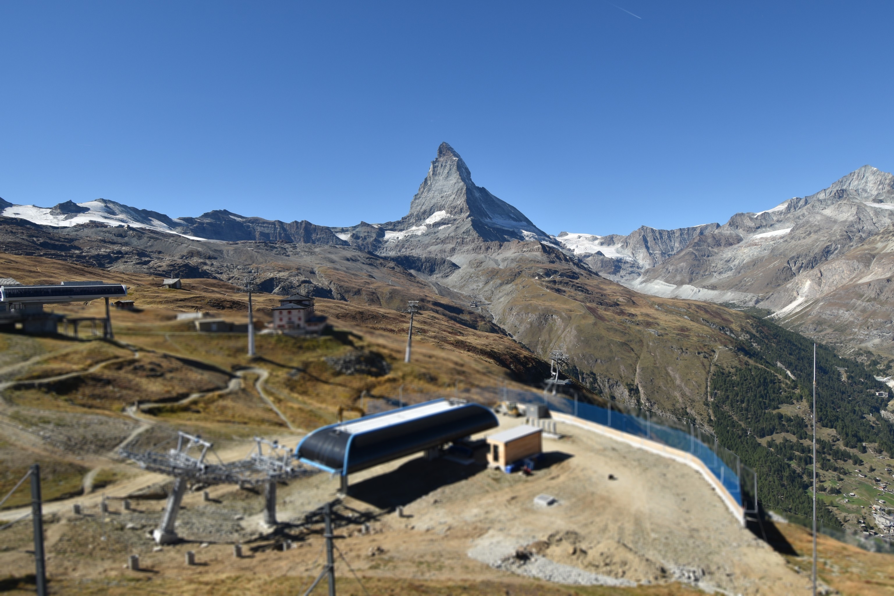 Archiv Foto Webcam Riffelberg Panorama Zermatt