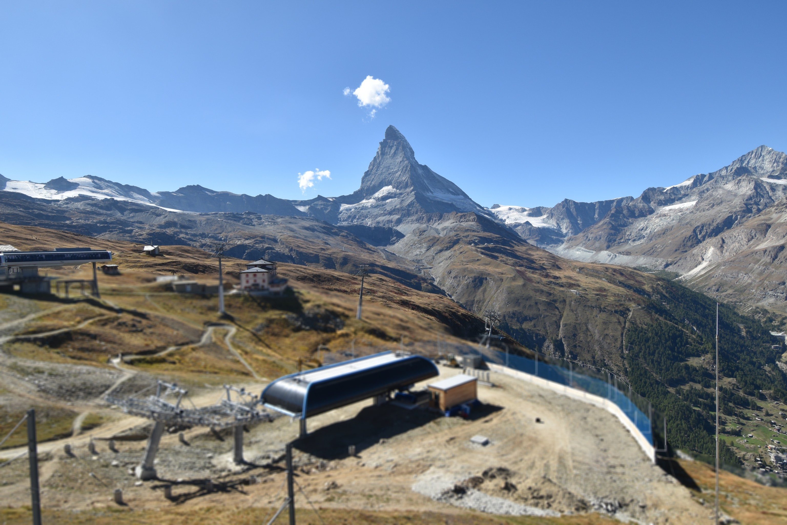 Archiv Foto Webcam Riffelberg Panorama Zermatt
