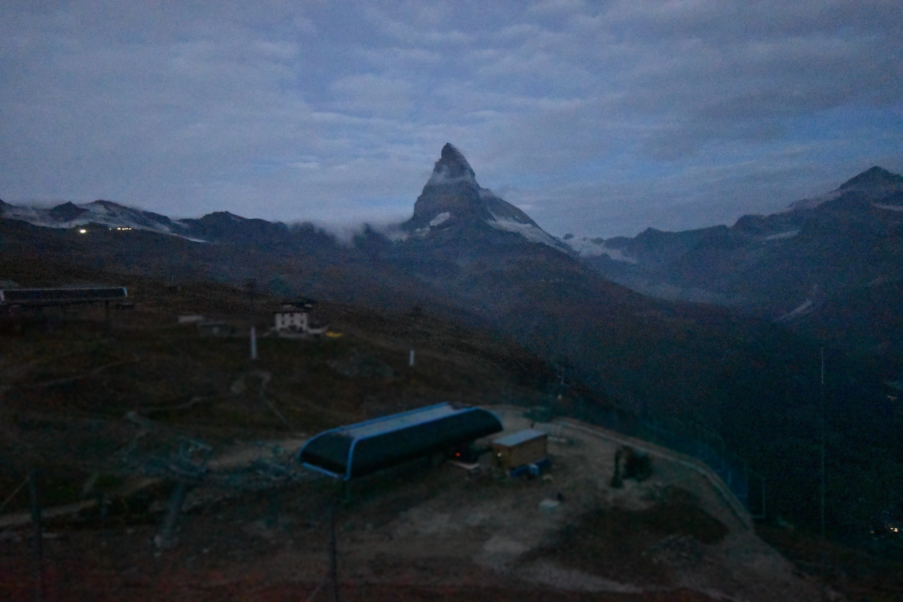 Archiv Foto Webcam Riffelberg Panorama Zermatt