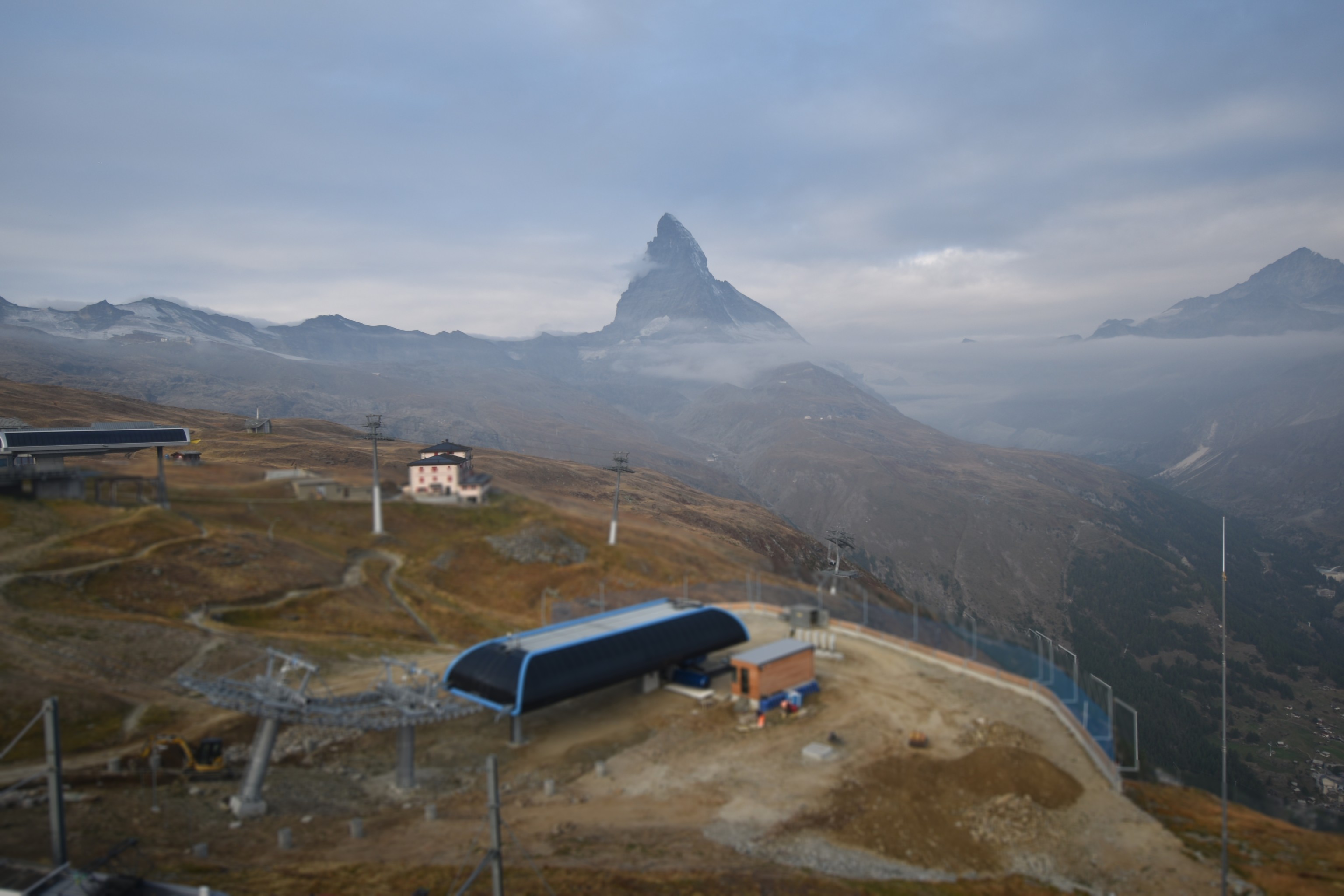 Archiv Foto Webcam Riffelberg Panorama Zermatt