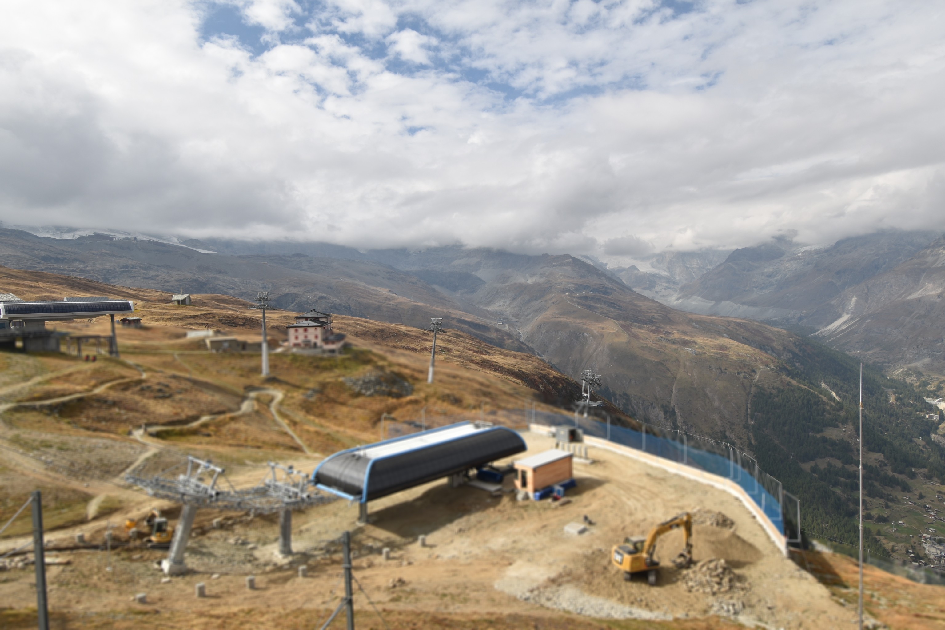 Archiv Foto Webcam Riffelberg Panorama Zermatt