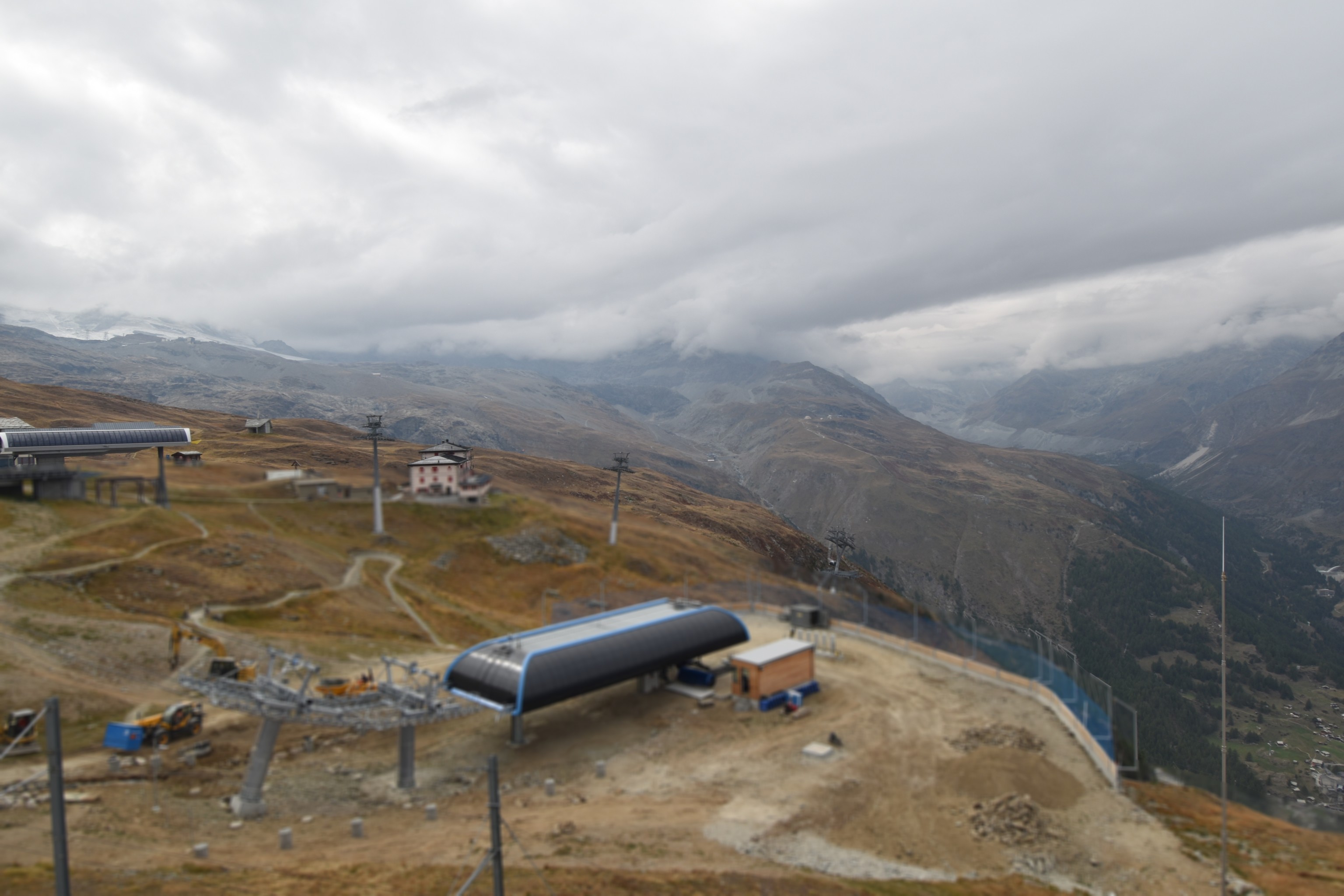 Archiv Foto Webcam Riffelberg Panorama Zermatt