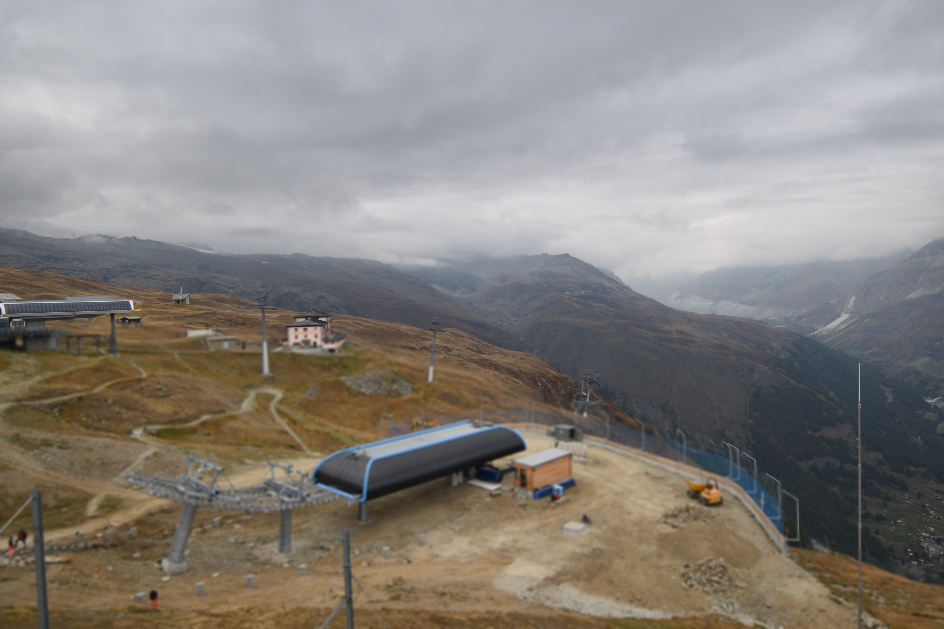 Archiv Foto Webcam Riffelberg Panorama Zermatt