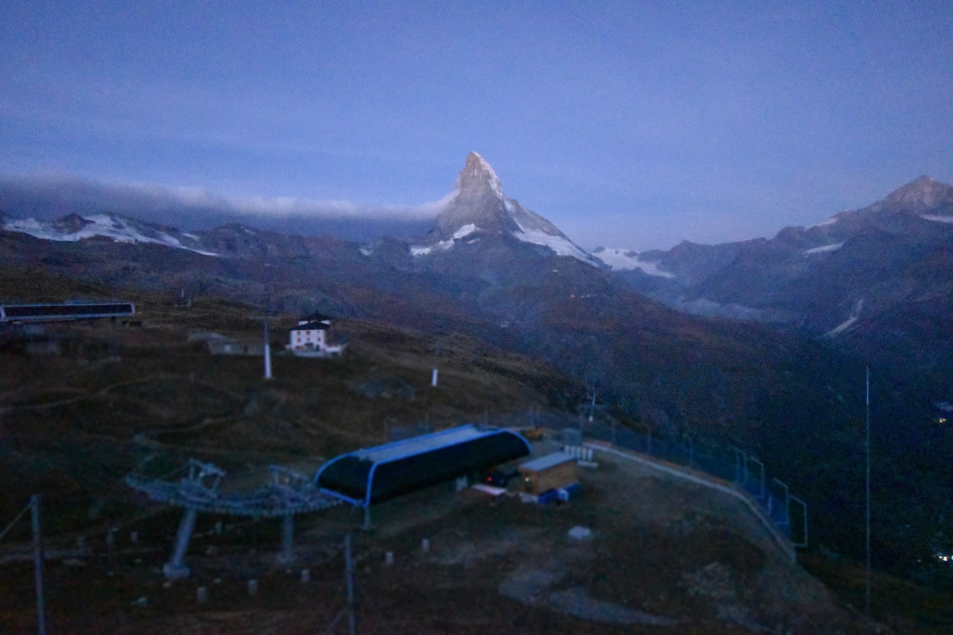 Archiv Foto Webcam Riffelberg Panorama Zermatt