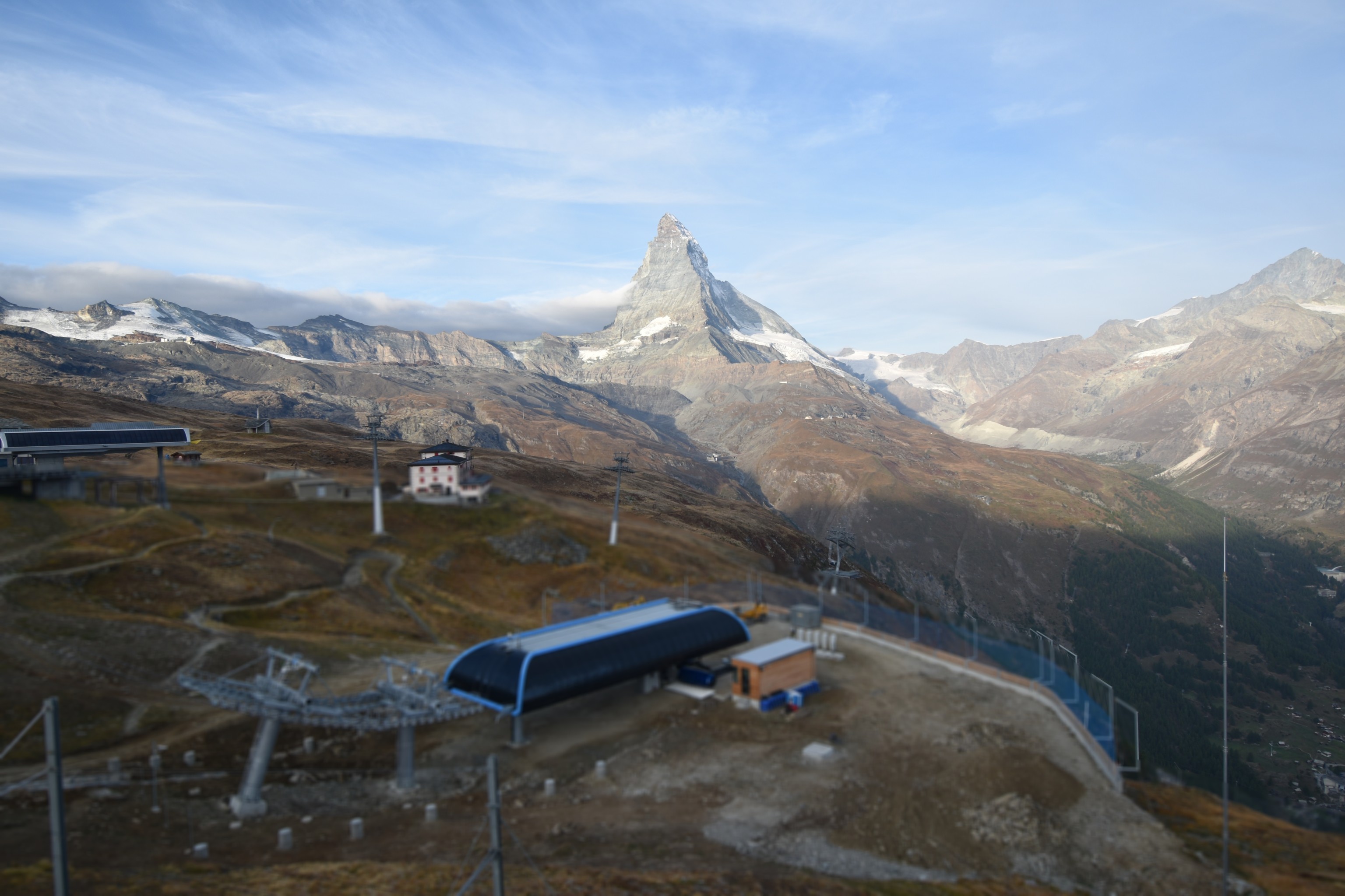 Archiv Foto Webcam Riffelberg Panorama Zermatt
