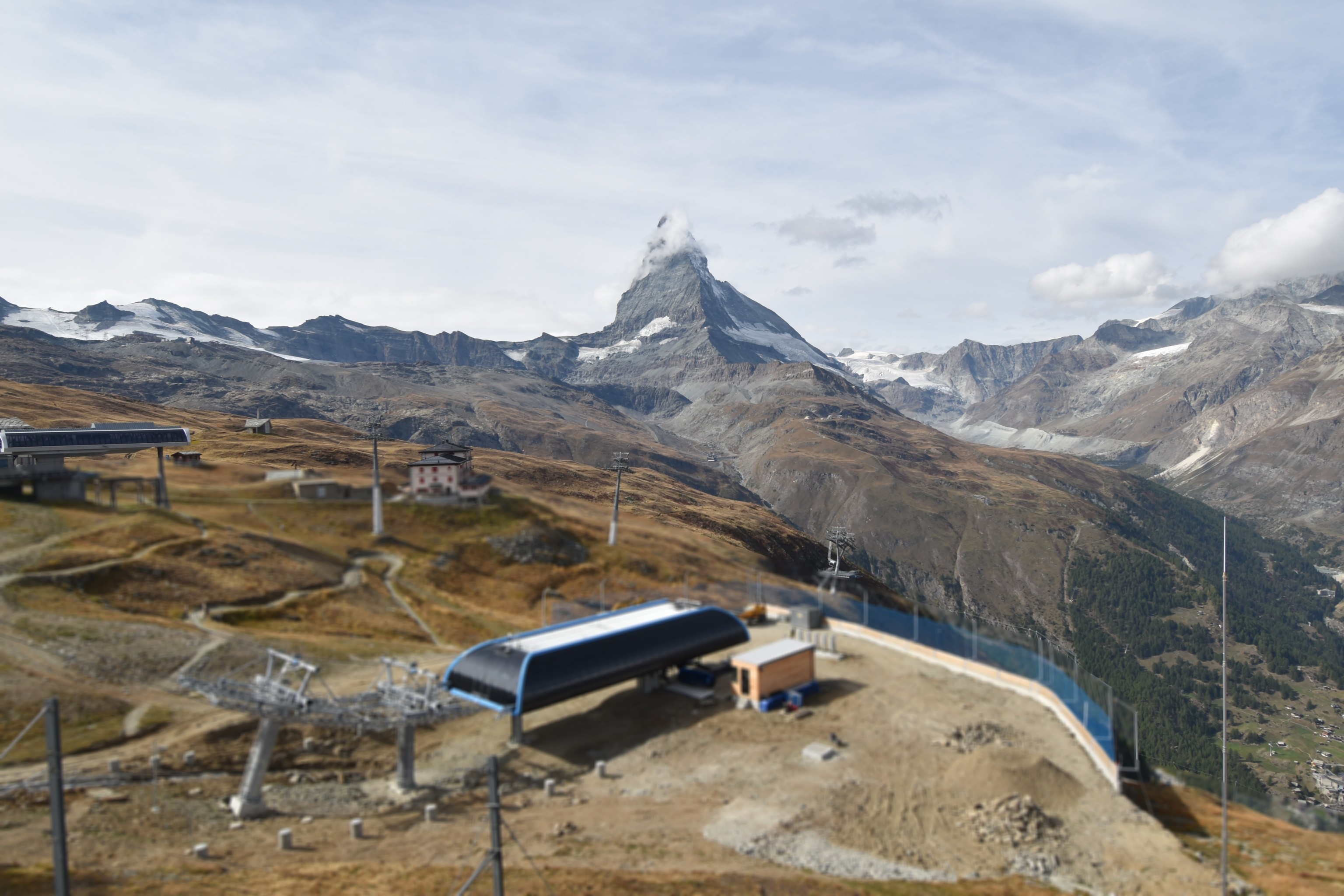 Archiv Foto Webcam Riffelberg Panorama Zermatt