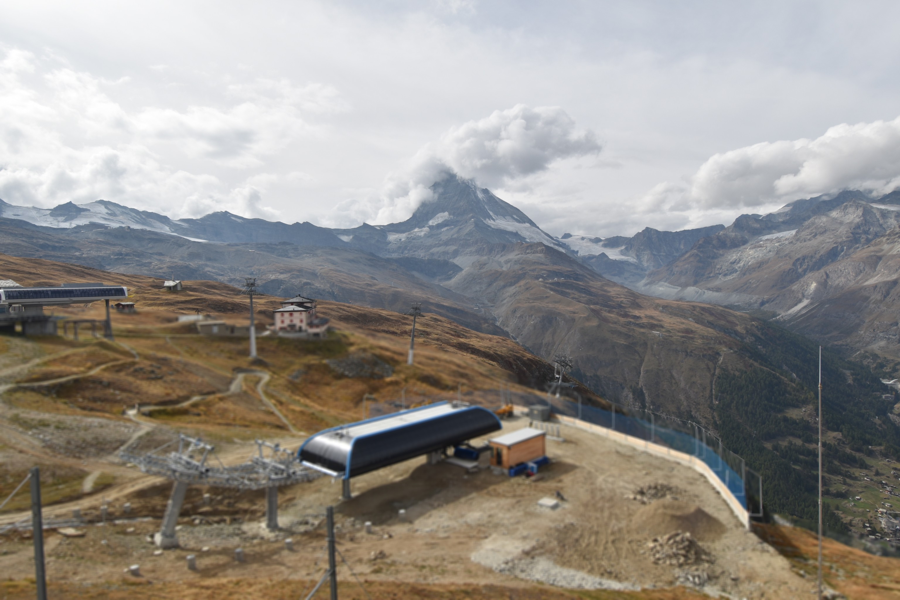 Archiv Foto Webcam Riffelberg Panorama Zermatt